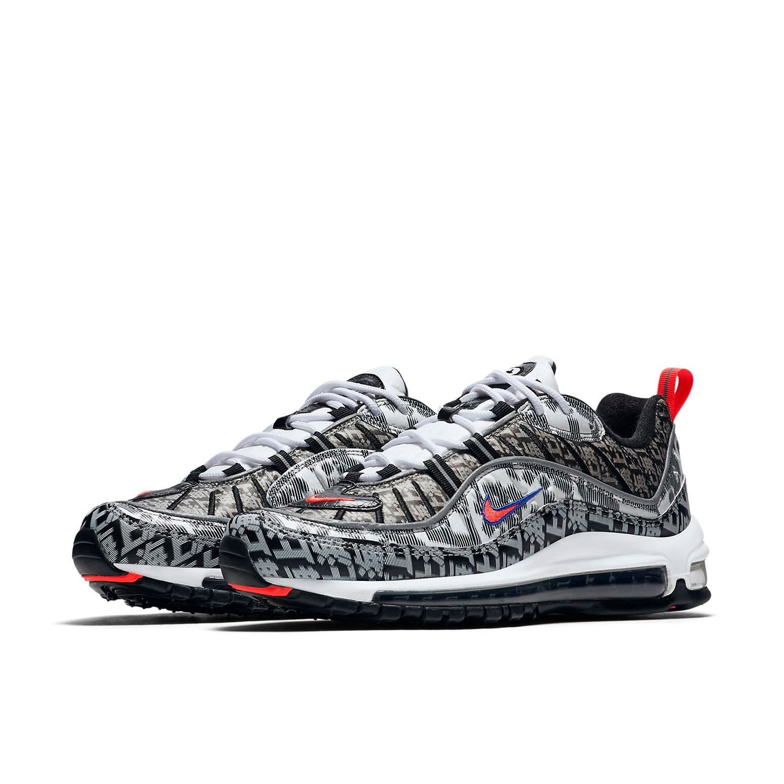 (WMNS) Nike Air Max 98 - Shanghai Marathon (China Exclusive) 'Black White Gray' BV6956-106 - 4