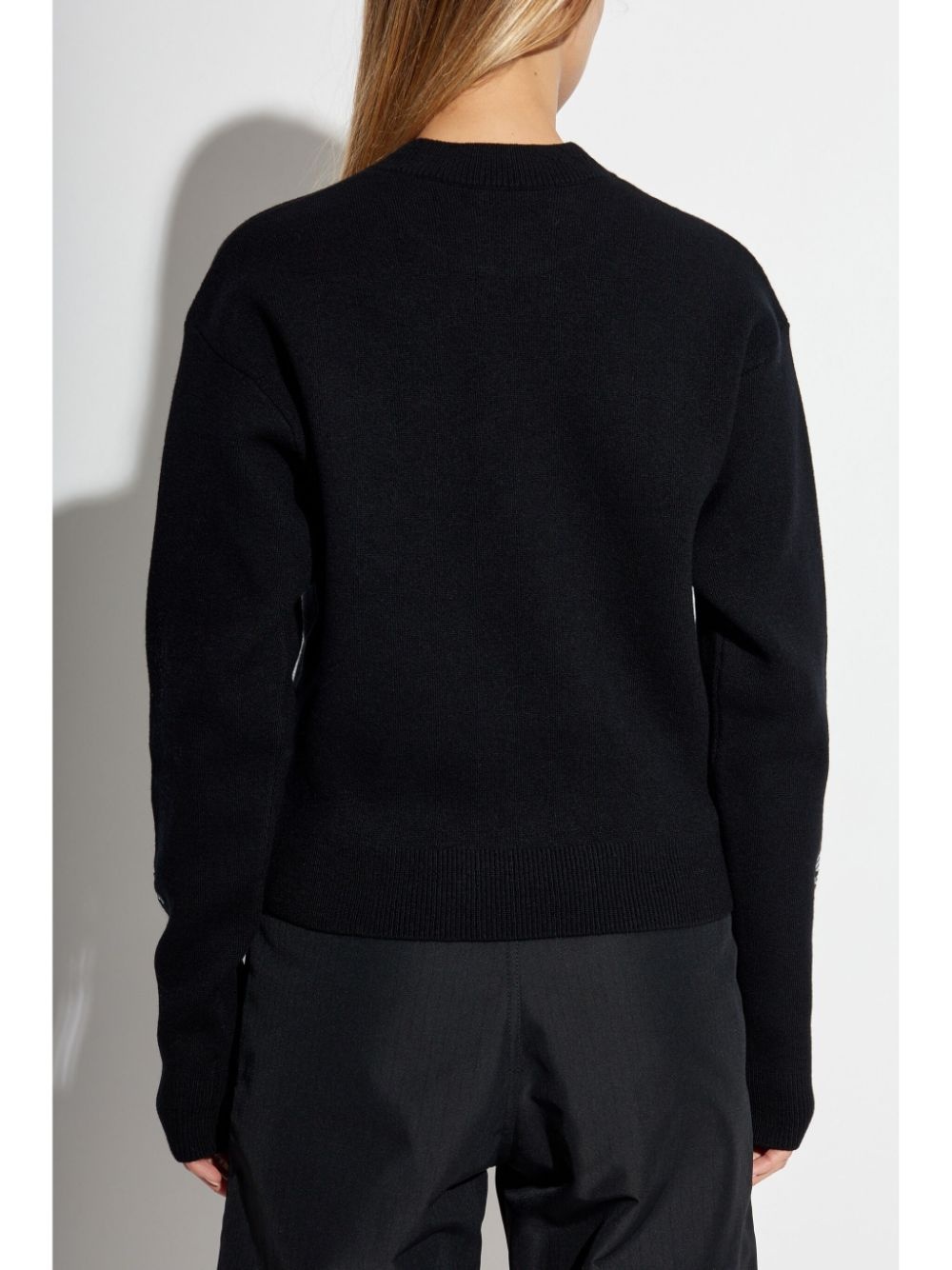 logo-embroidered sweater - 4