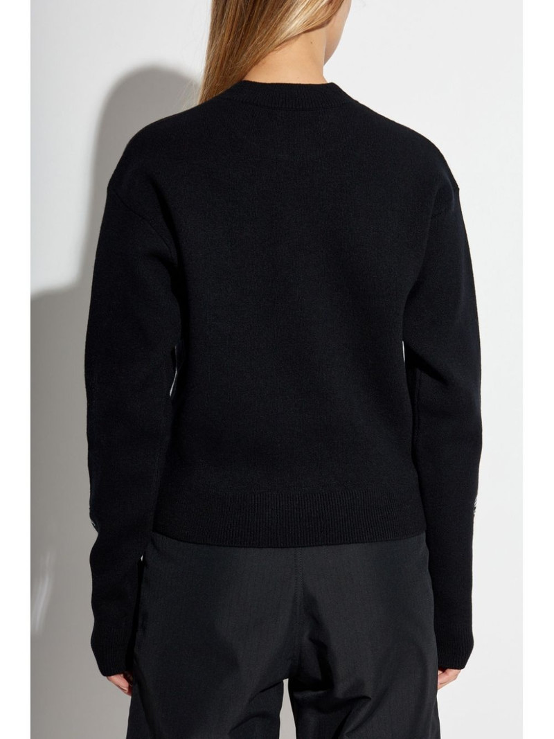 logo-embroidered sweater 4