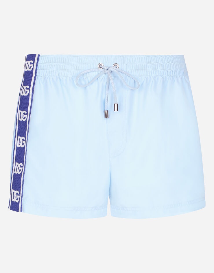 Short swim trunks with DG logo band - 2