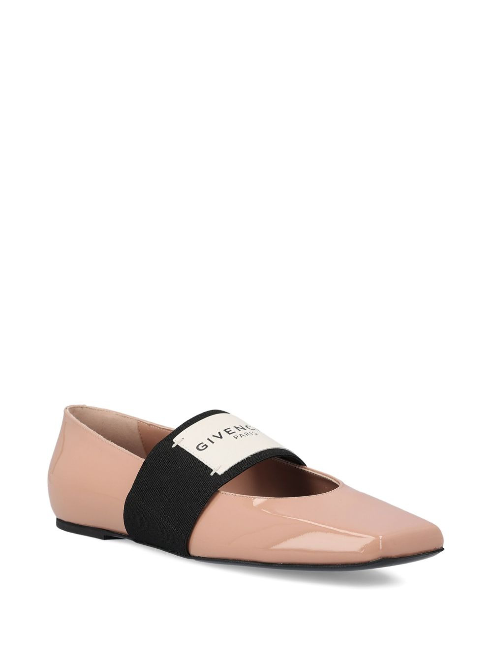 patent leather band ballet flats - 2