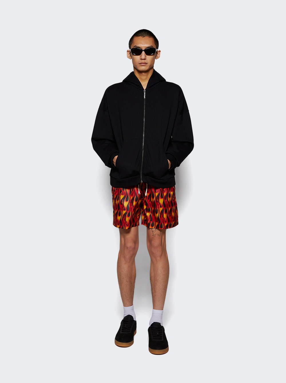 Flames Swimshorts Red - 2