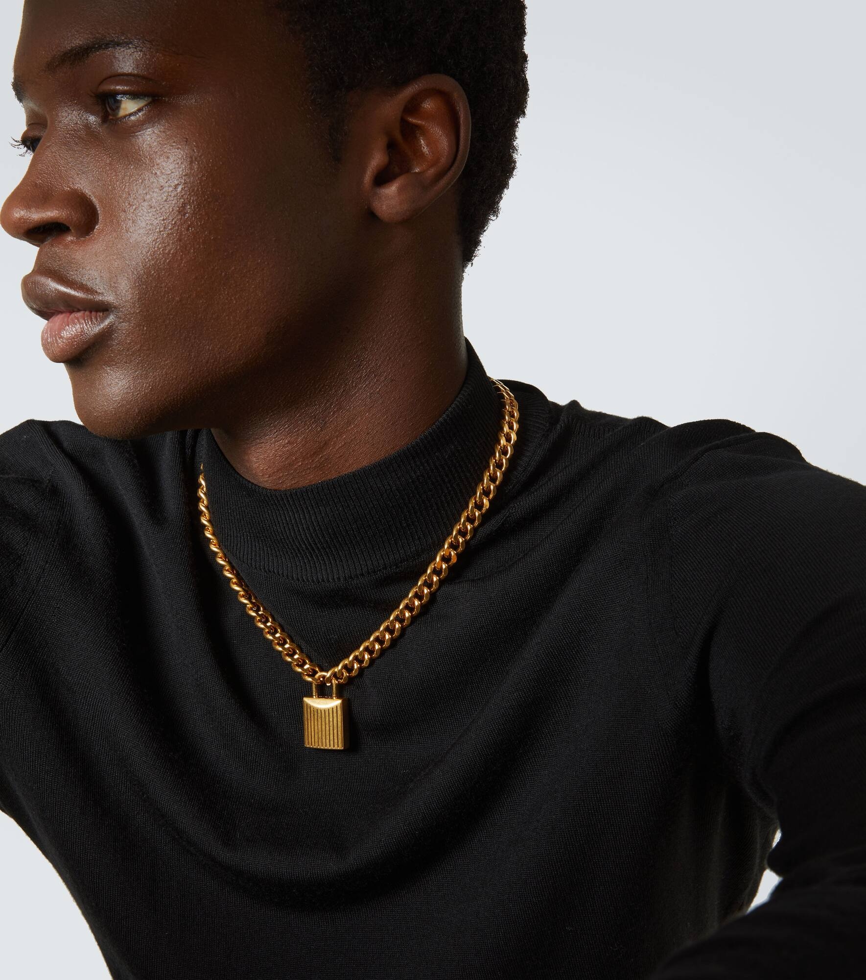 Padlock chain necklace - 2