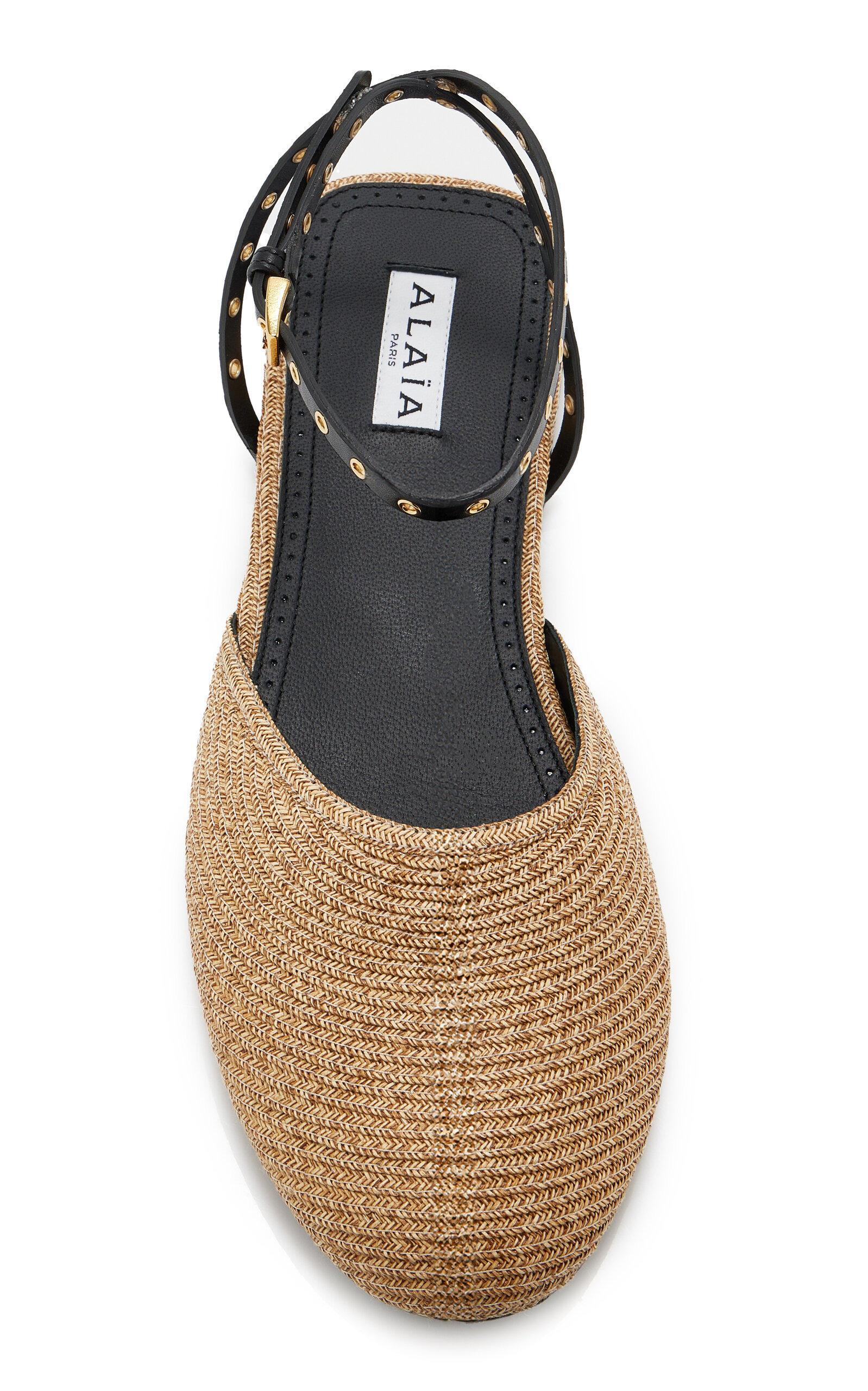 Raffia Mules tan - 2