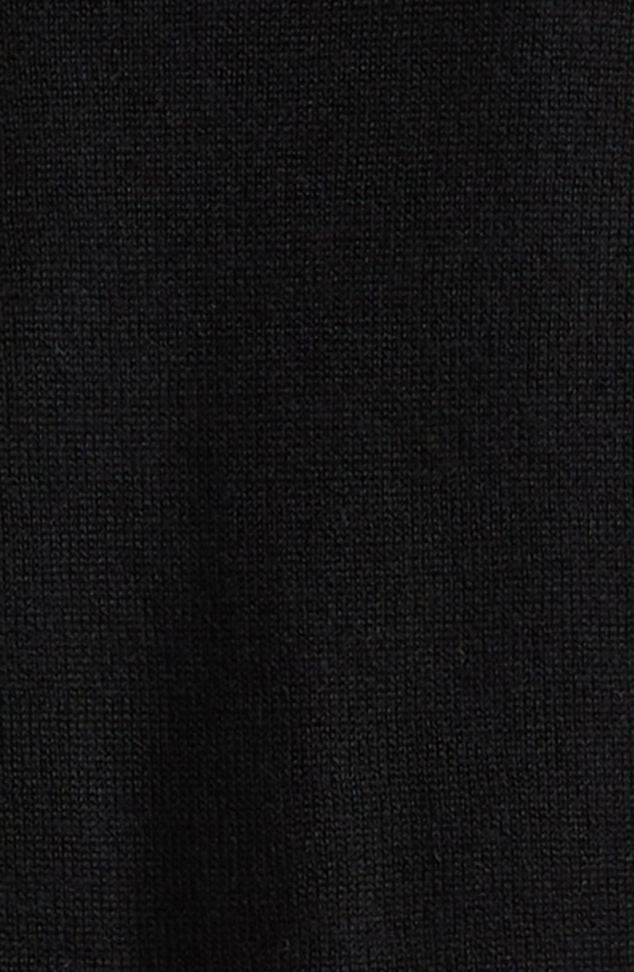 Johnstons of Elgin Superfine Merino Wool V-Neck Cardigan in Black at Nordstrom - 6