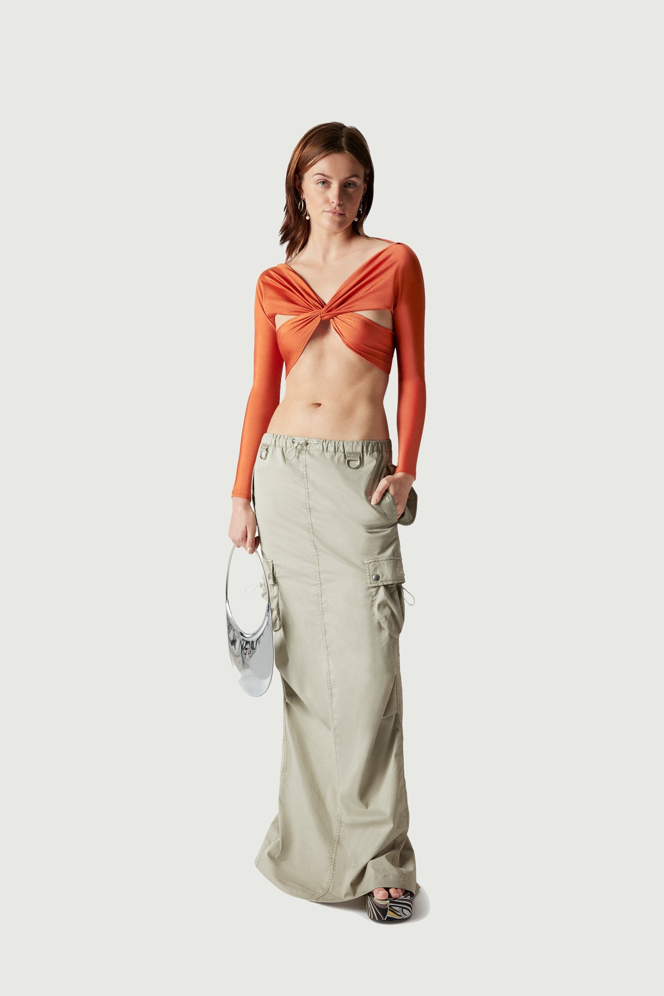 Cargo Maxi Skirt - 1