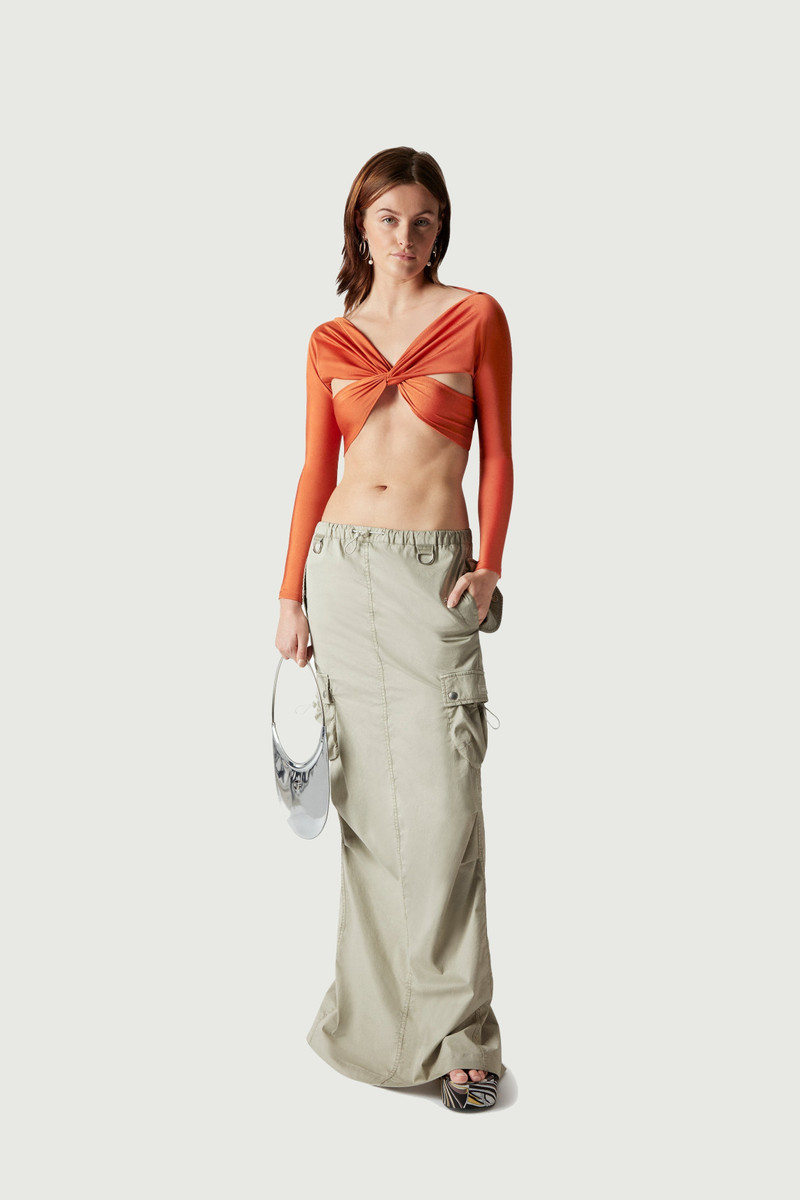 Cargo Maxi Skirt 1