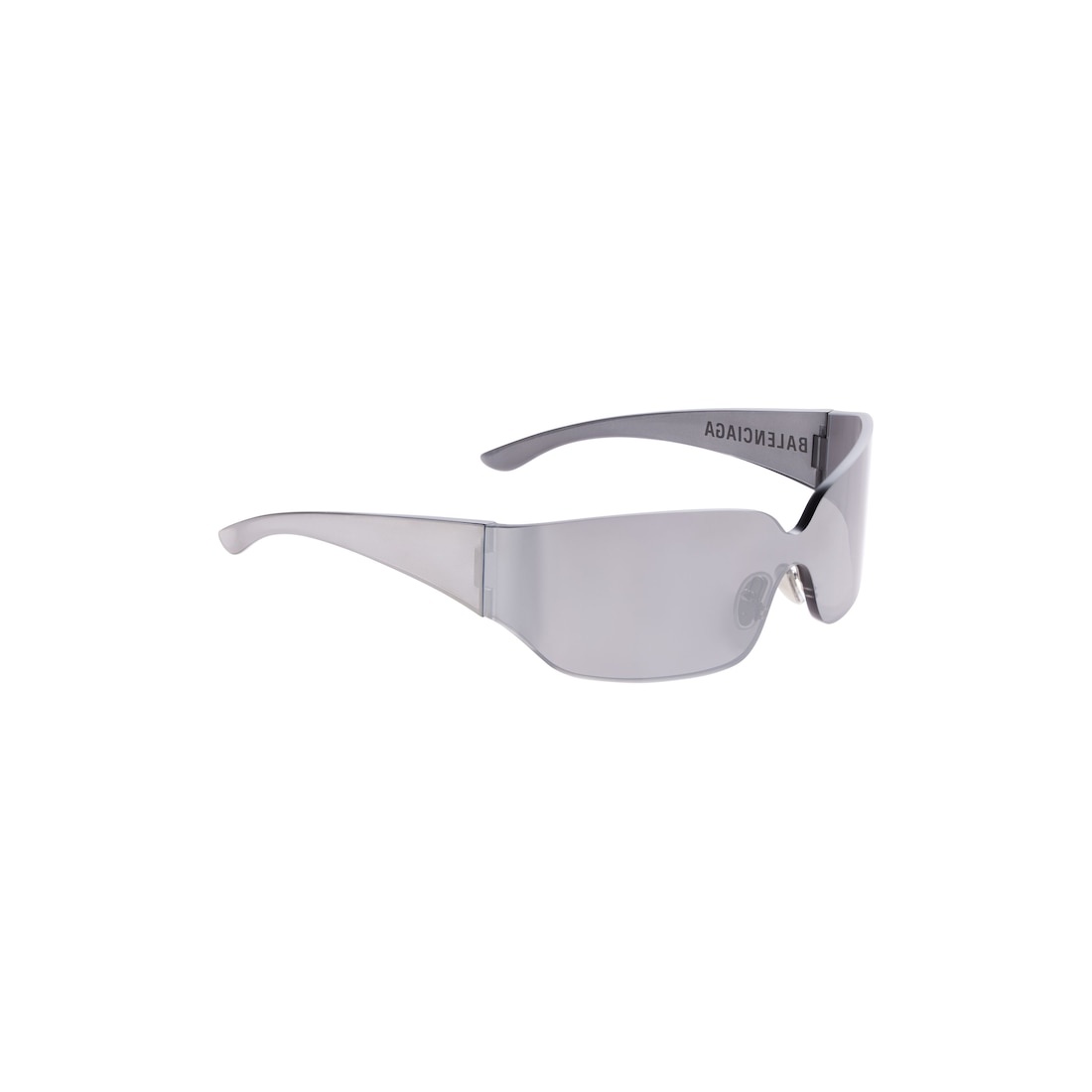Mono Square Sunglasses  in Silver - 3