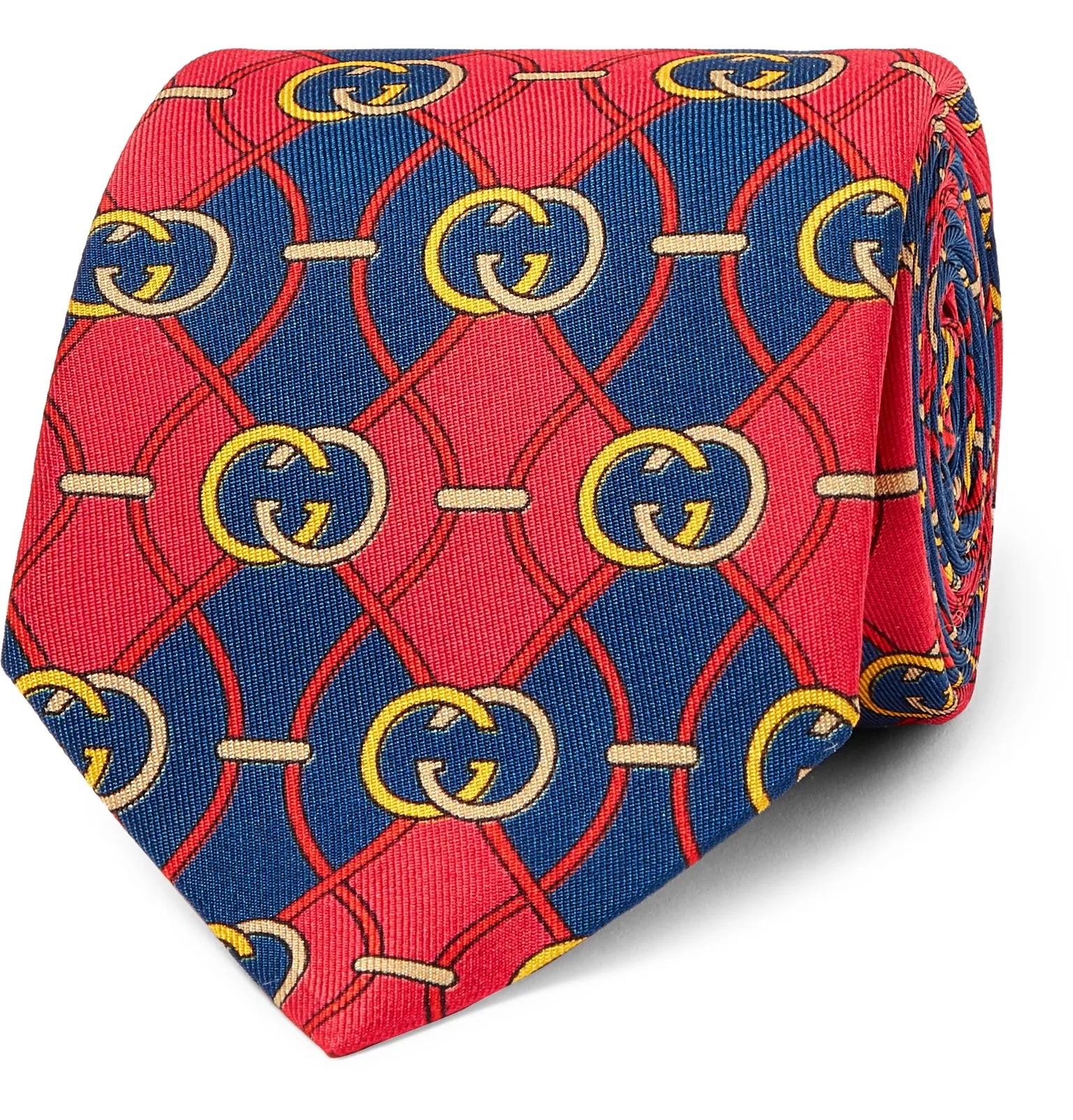 7cm Printed Silk-Twill Tie - 7