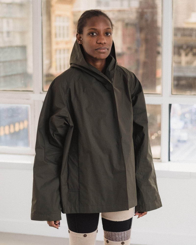 Cave Windbreaker - Waxed Organic Cotton 1