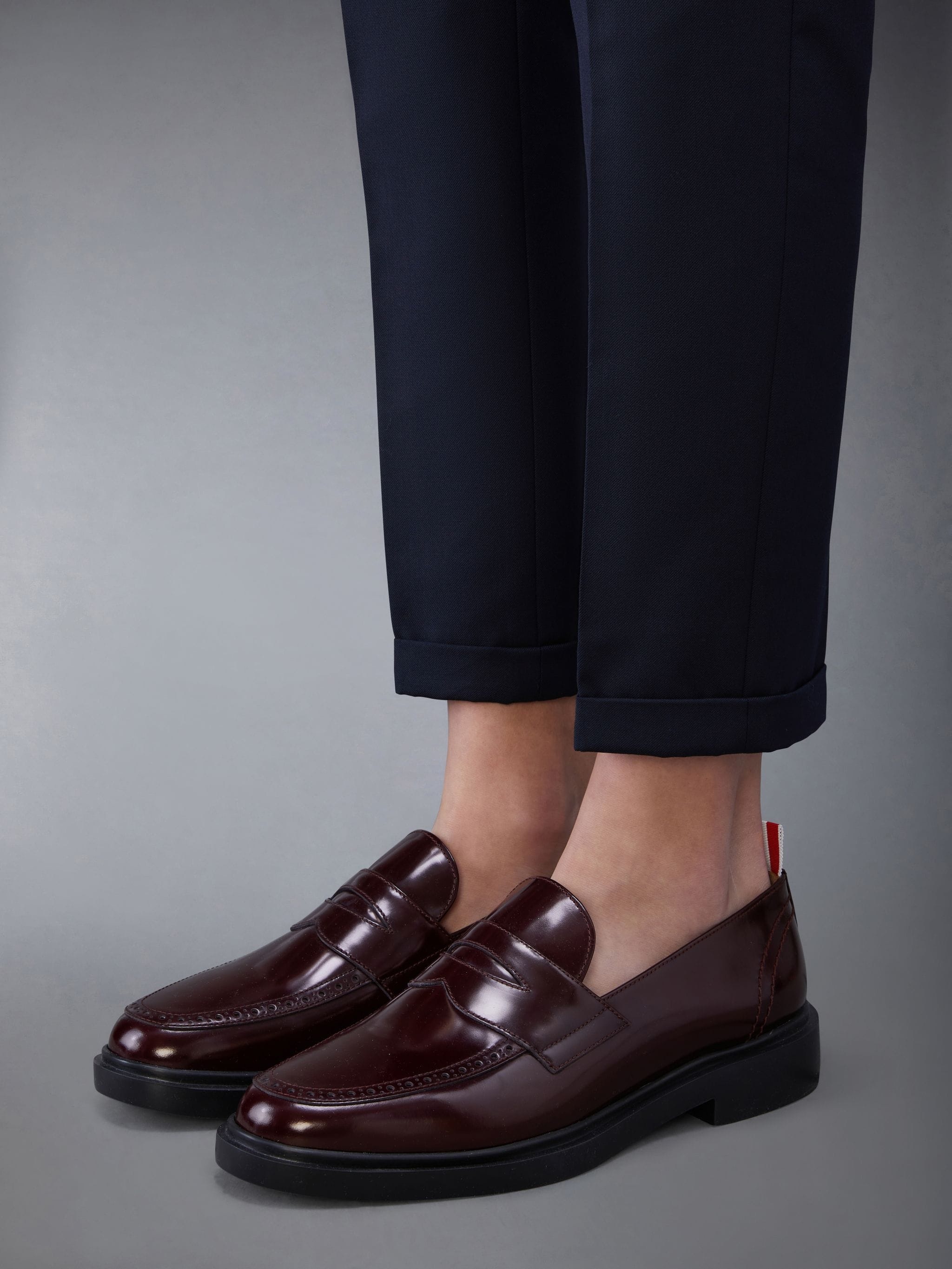Polished Calf Penny Loafer - 4