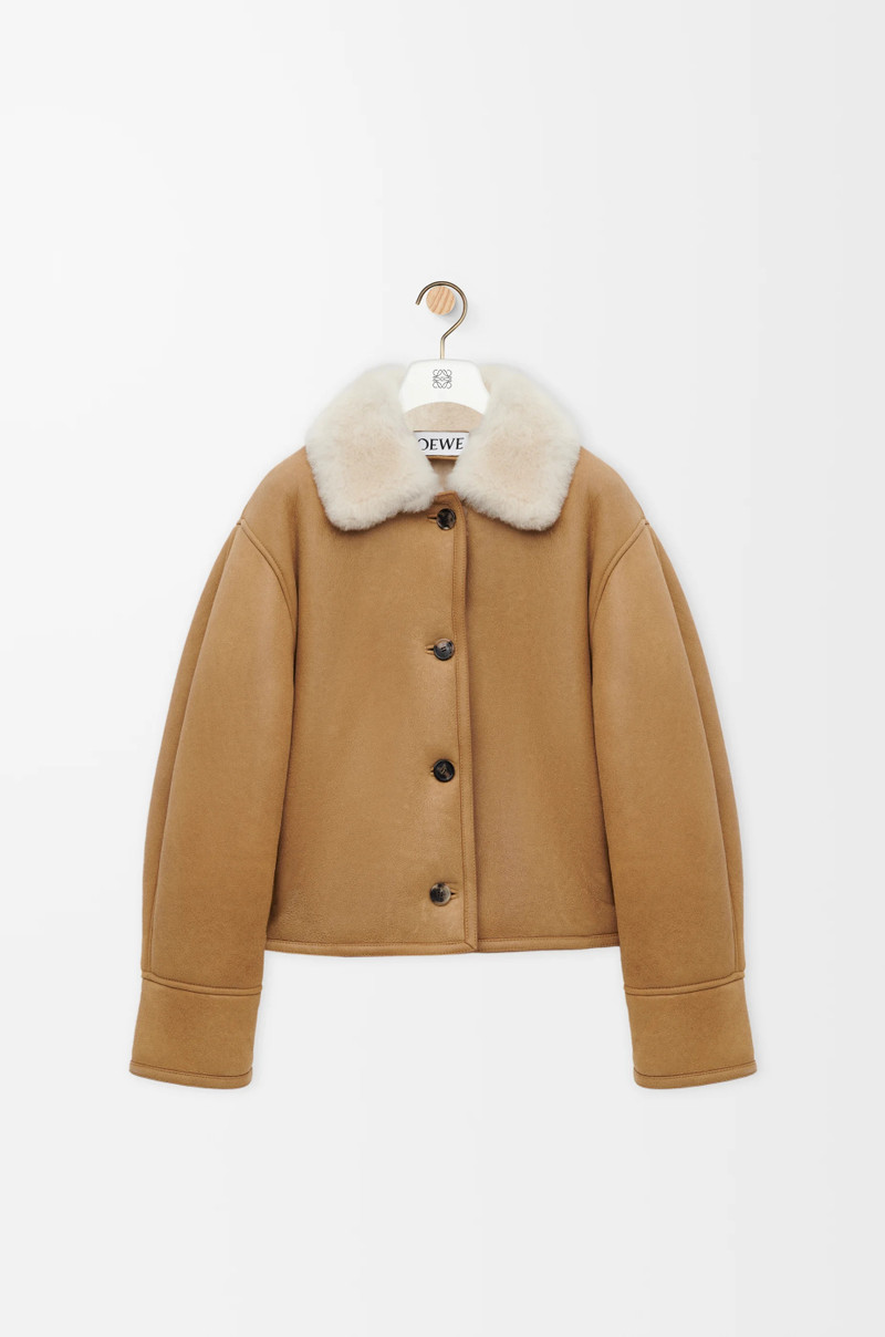 Jacket in shearling - 1