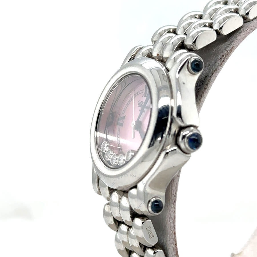 Pre-owned Chopard Happy Sport Quartz Ladies Watch 27/8250-23 - 4