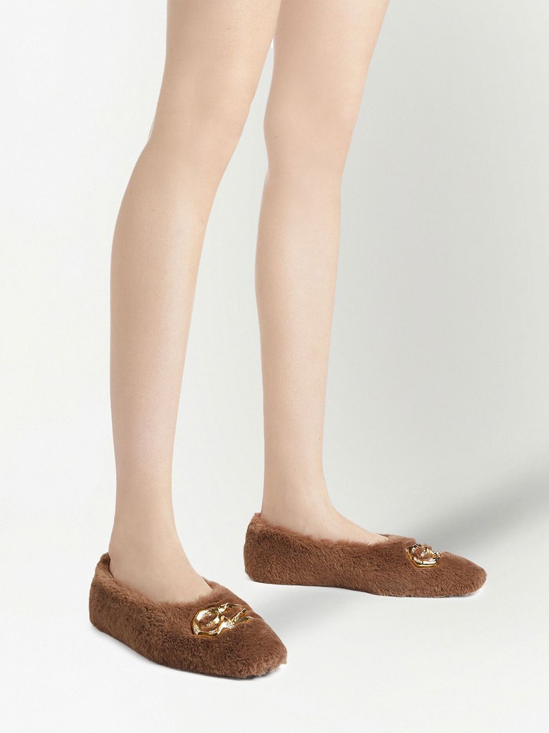 Lucreciia faux fur loafers 5