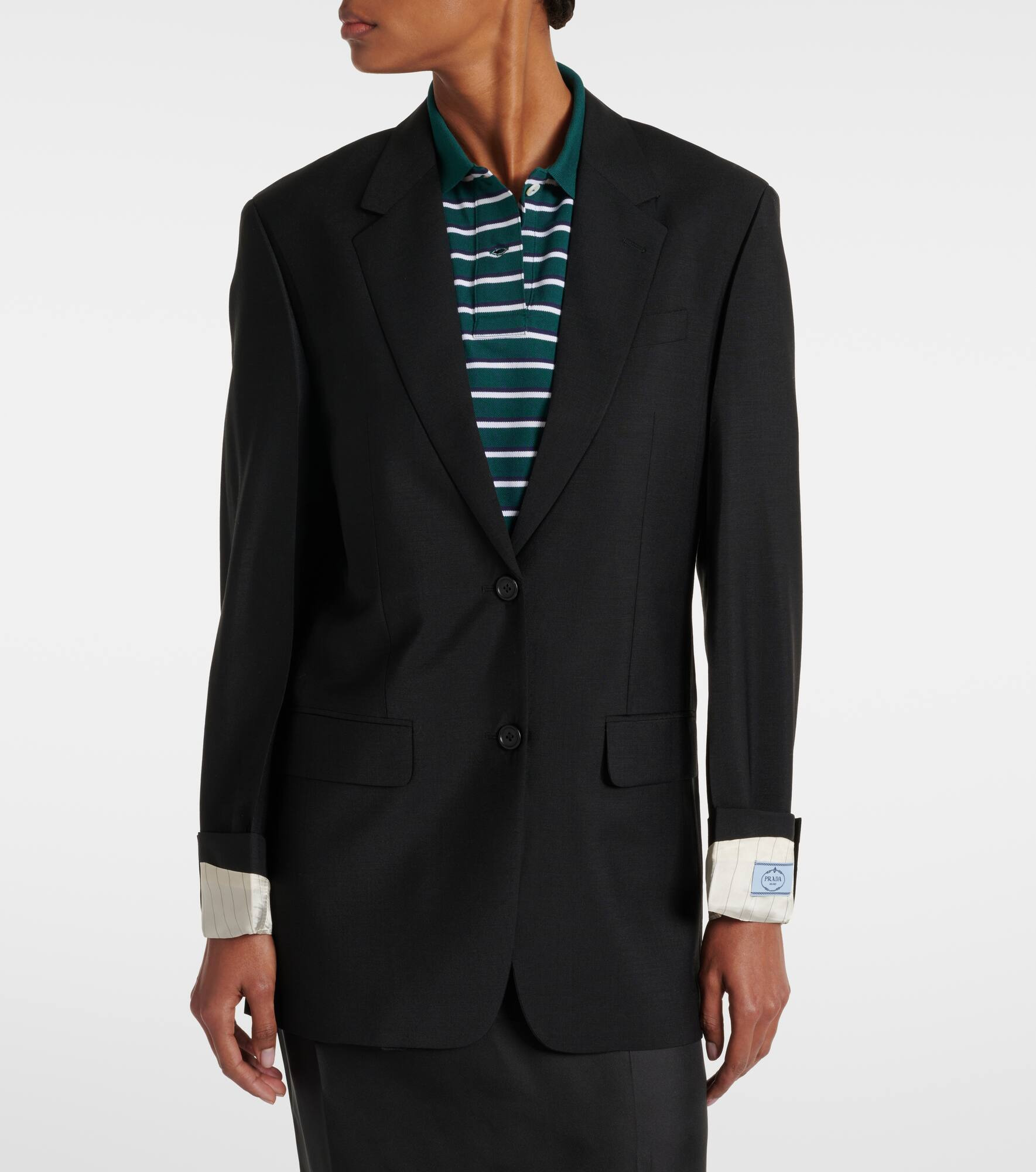 Mohair and wool blazer - 6