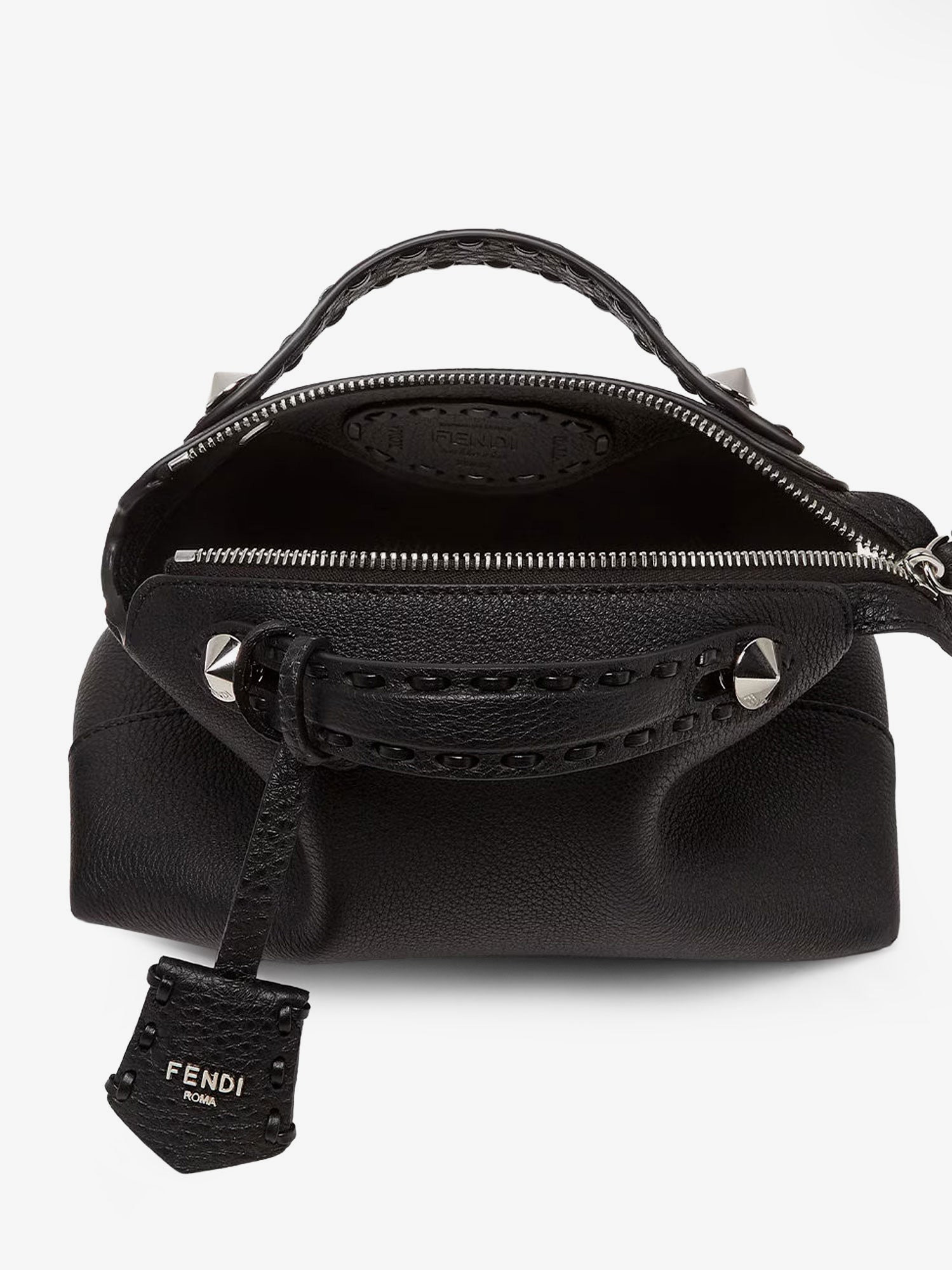 Fendi Mini By The Way Leather Crossbody Bag - 4