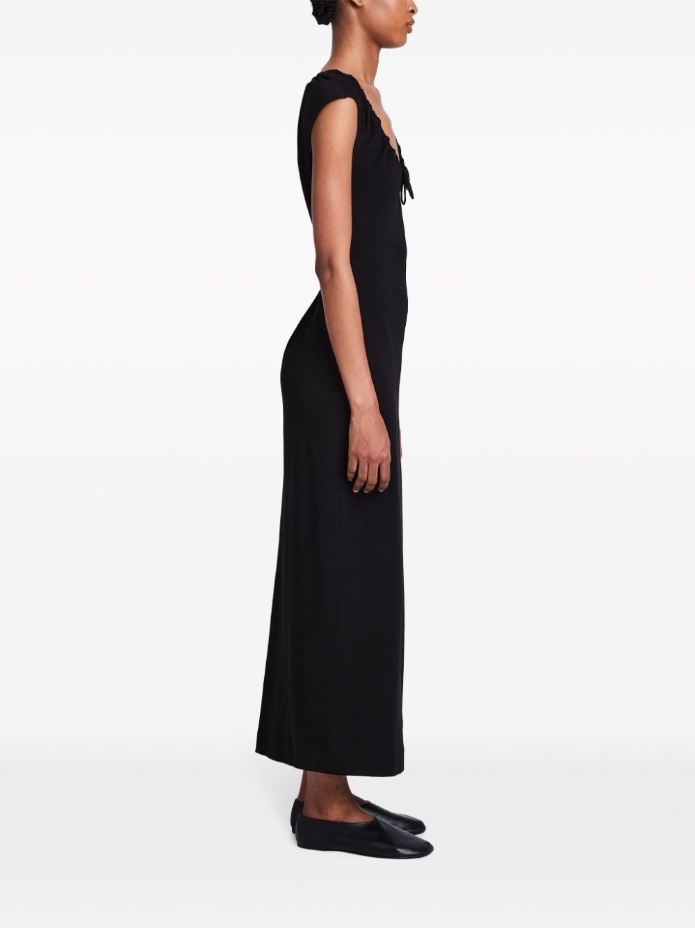Nina gathered midi dress - 3