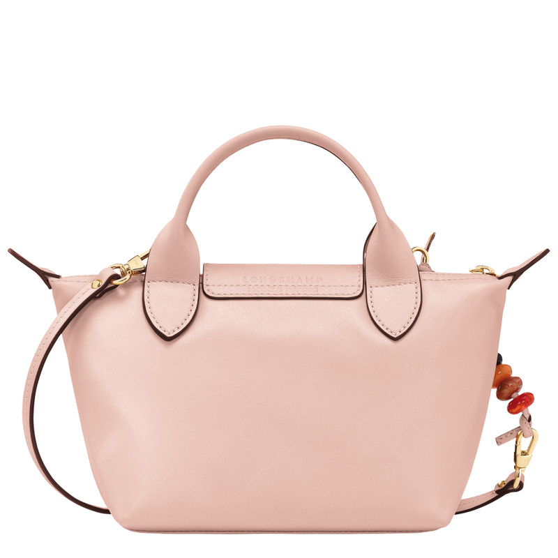Le Pliage Xtra XS Handbag Nude - Leather 4