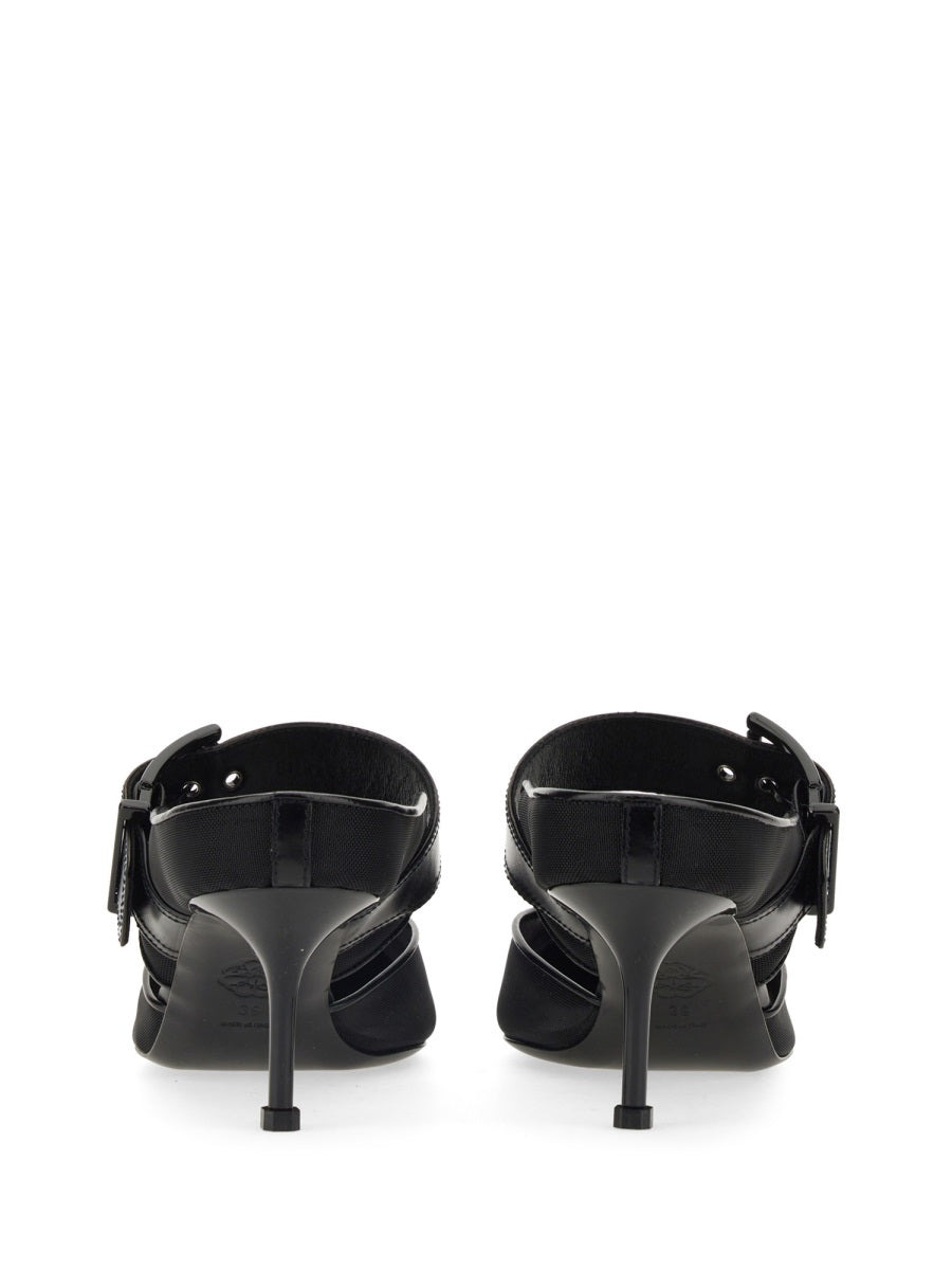 Alexander Mcqueen Women Punk Sandal With Buckle - 5