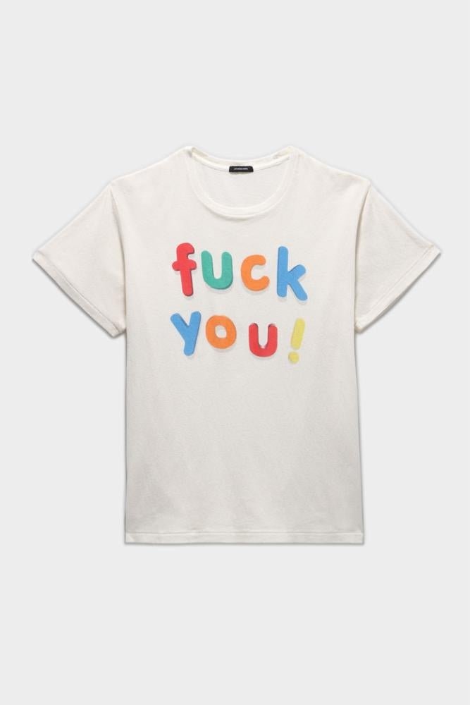 FU! BOY T - ECRU | R13 - 1
