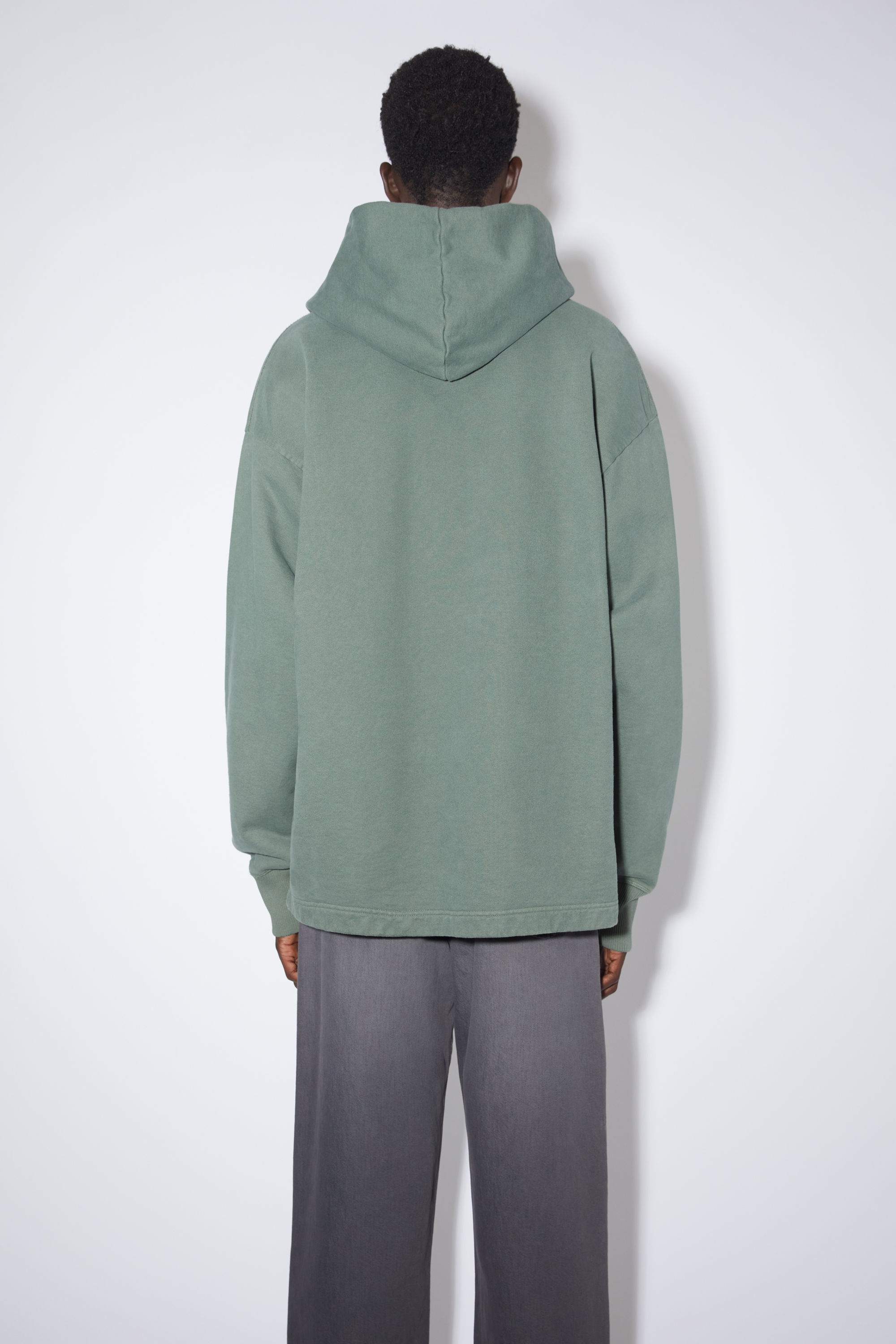 Logo hooded sweatshirt - Cedar green - 3