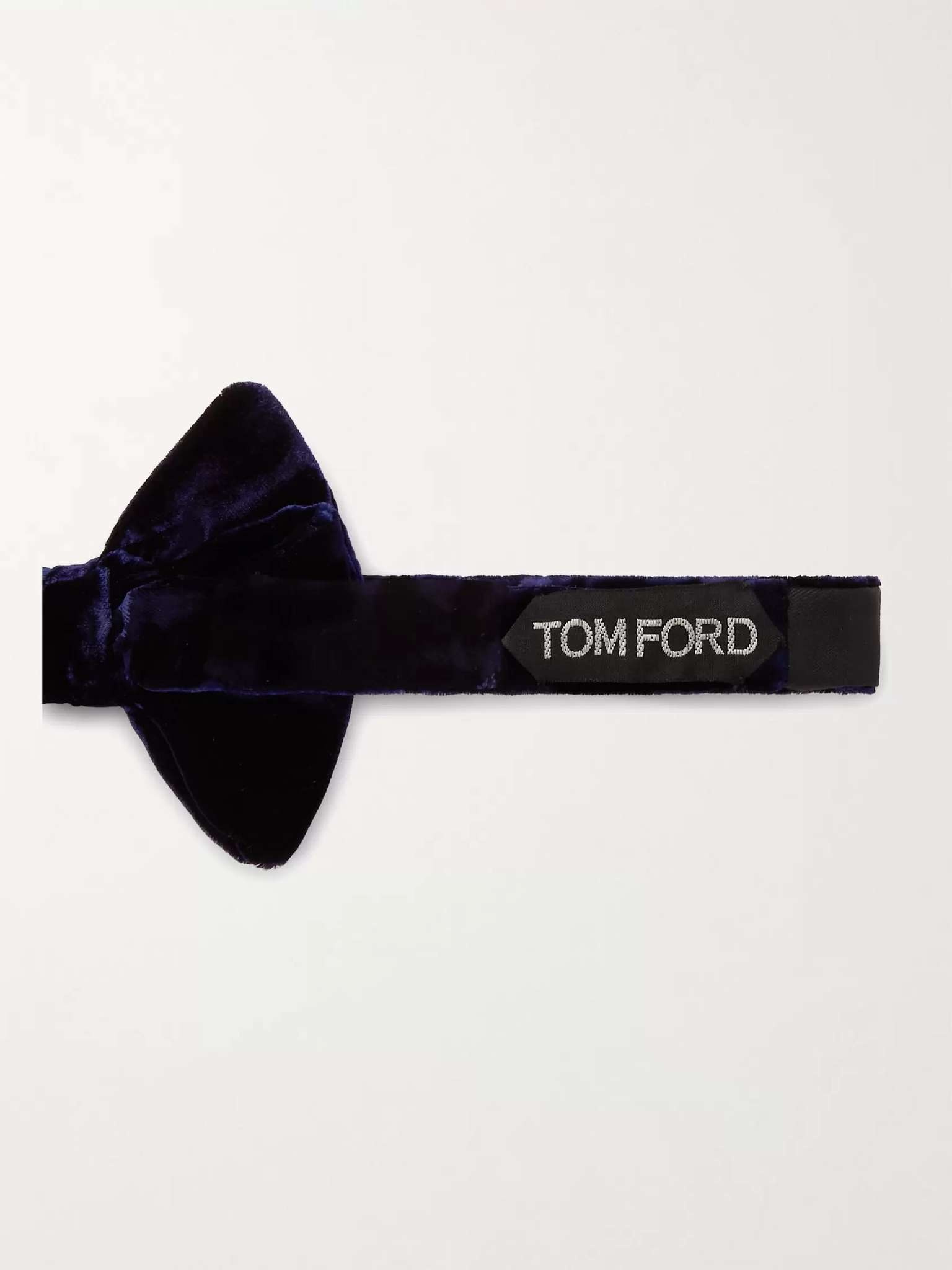 Pre-Tied Velvet Bow Tie - 3