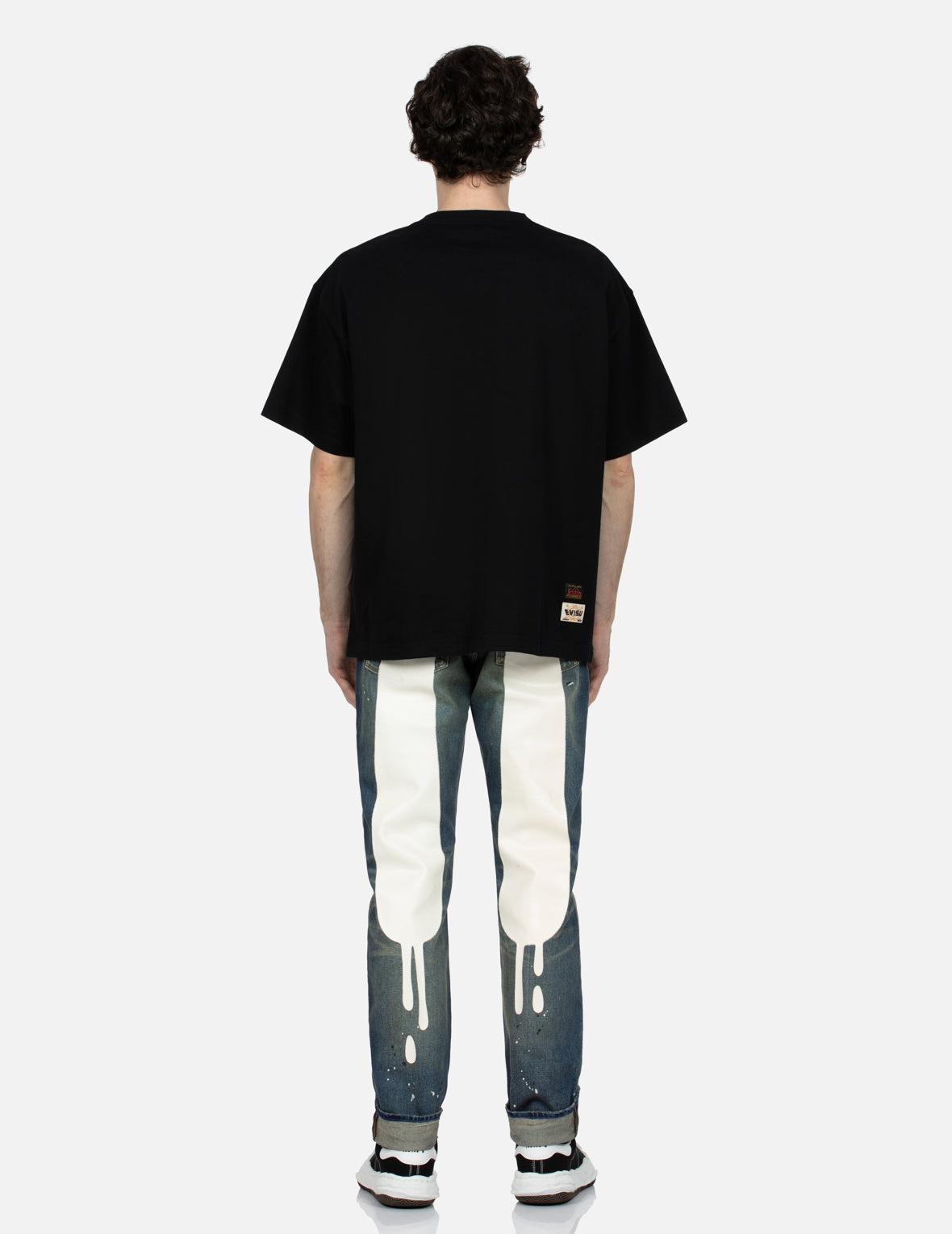 Graffiti Daicock Print Carrot Fit Jeans #2017 - 5
