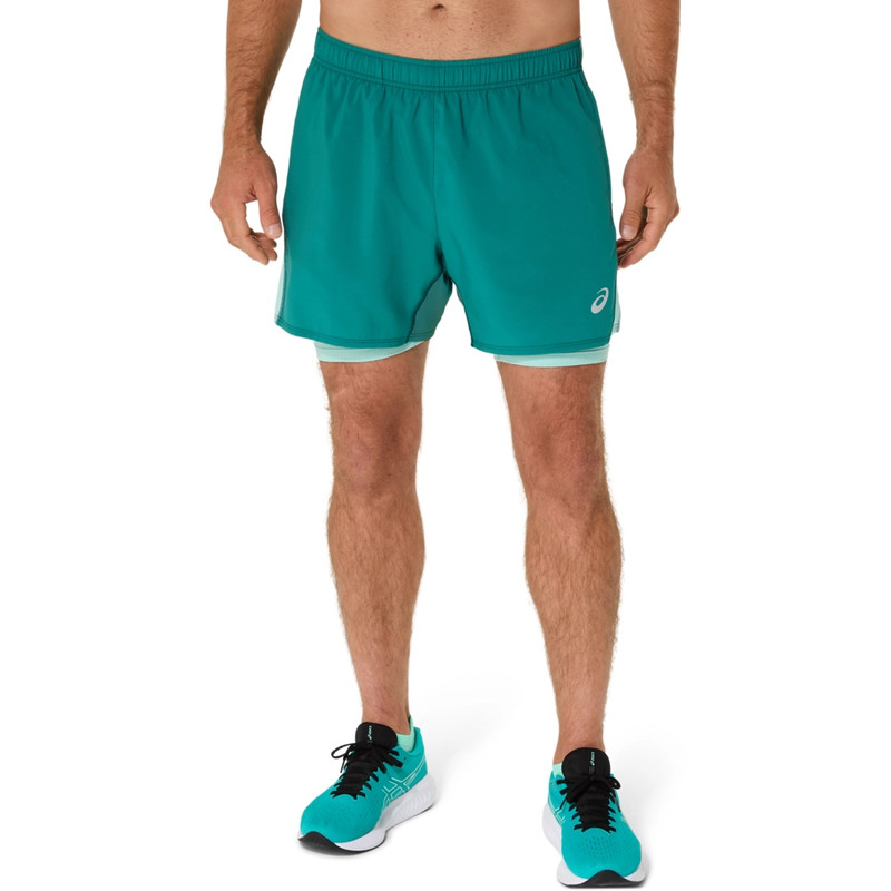 ASICS SILVER 2N1 5IN SHORT 1