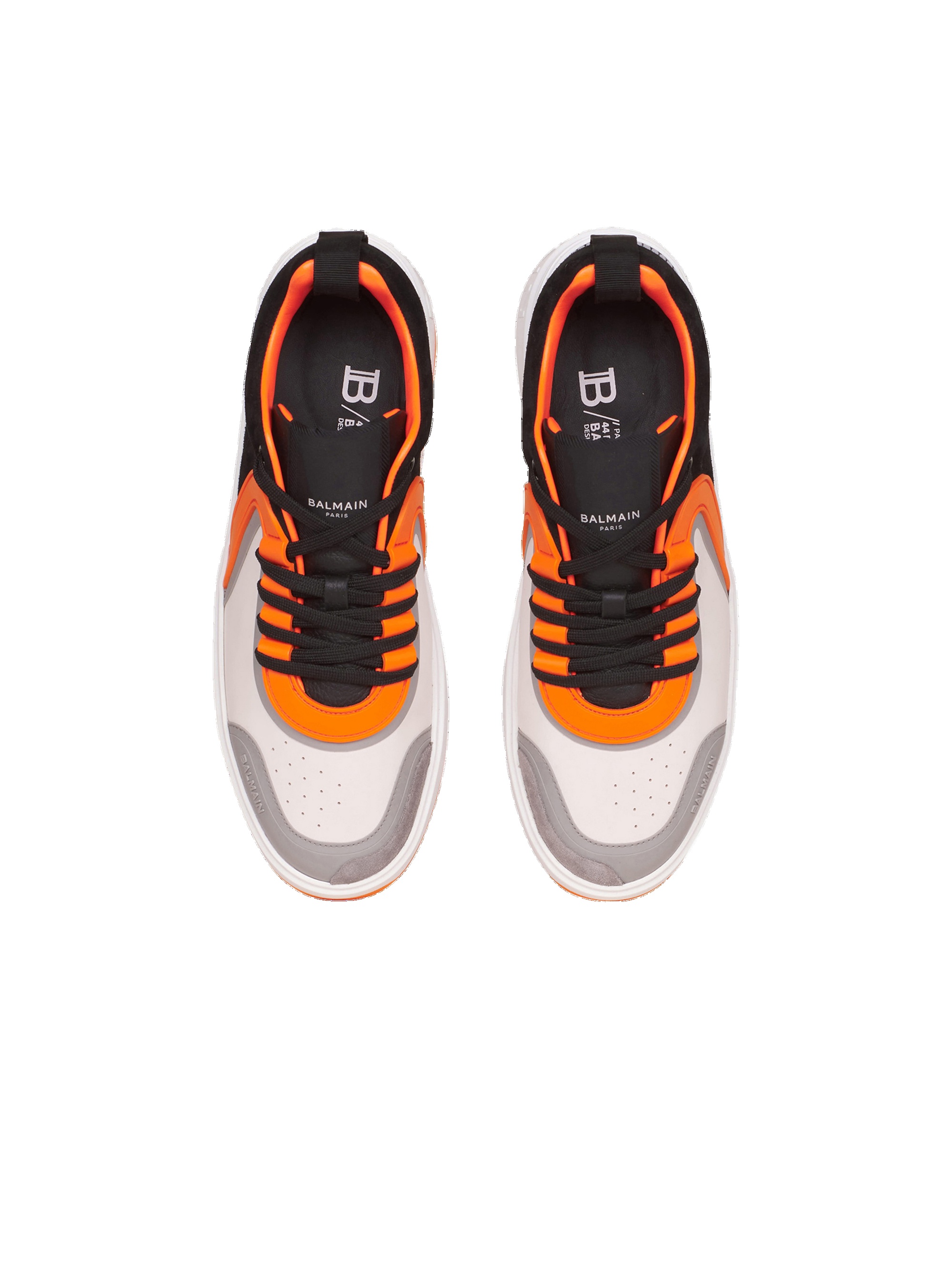Leather and suede B-Skate sneakers - 3