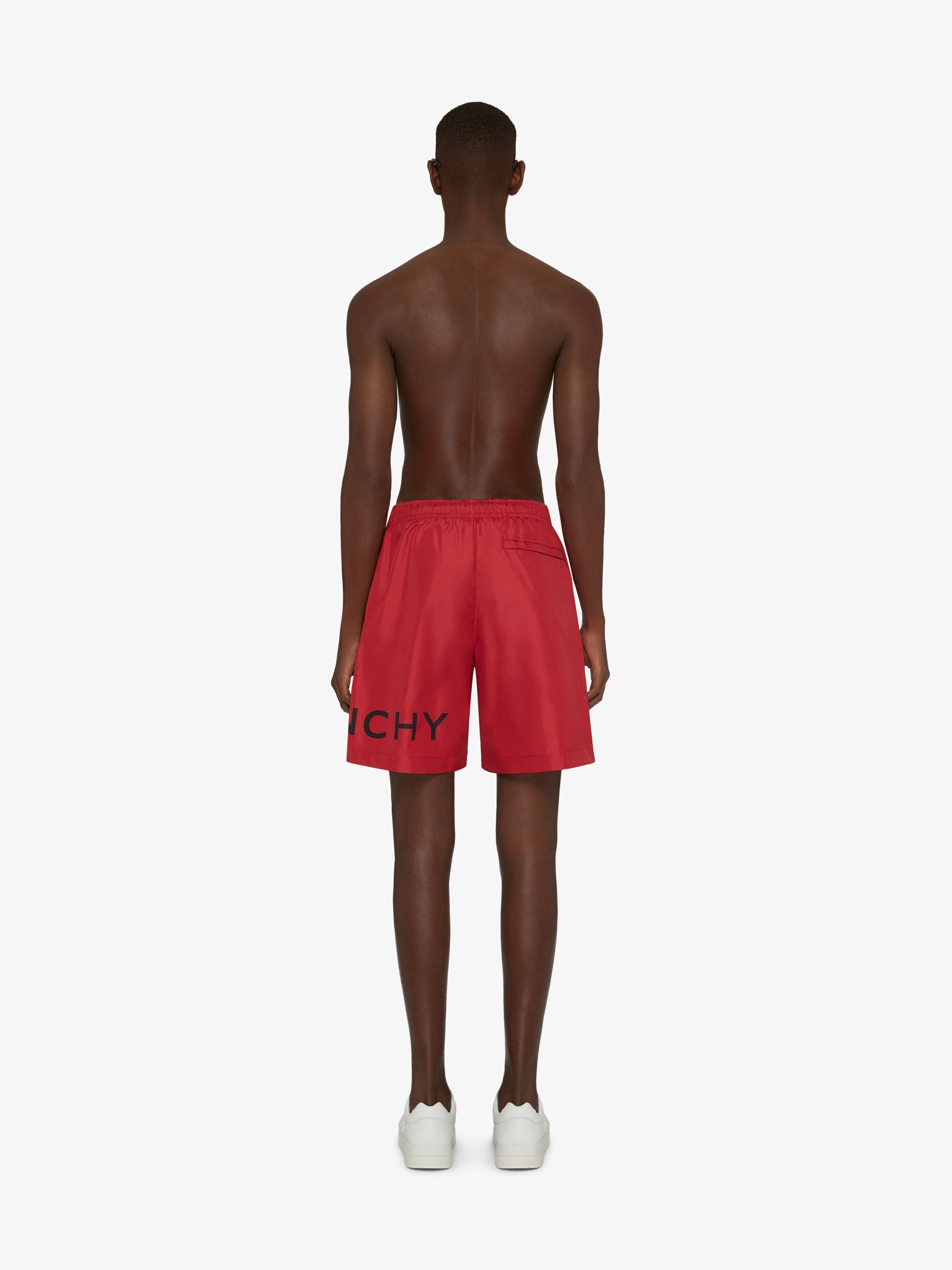 4G GIVENCHY LONG SWIM SHORTS IN RECYCLED NYLON - 4