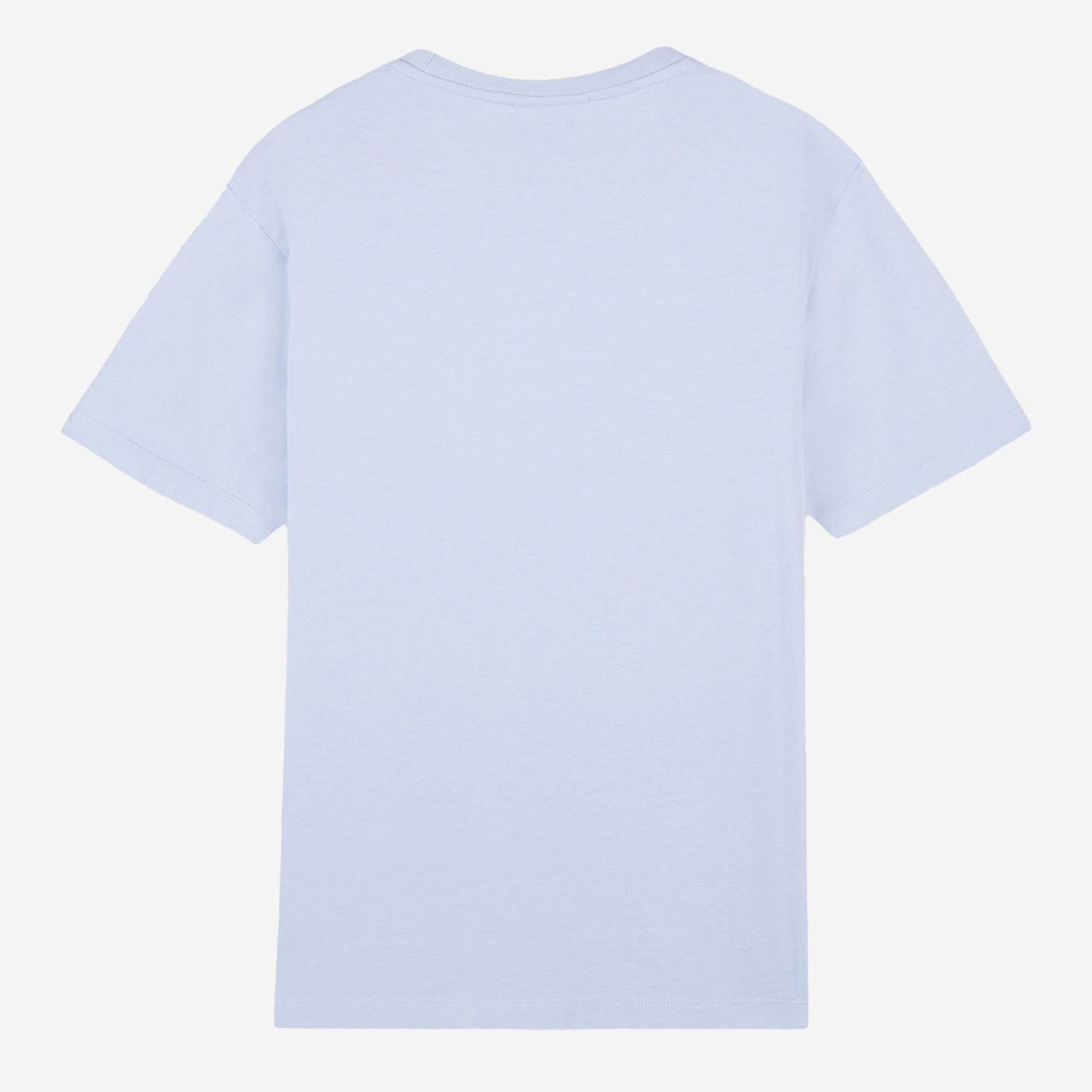 Maison Kitsuné Men's Chillax Fox Patch T-Shirt - Beat Blue - 2