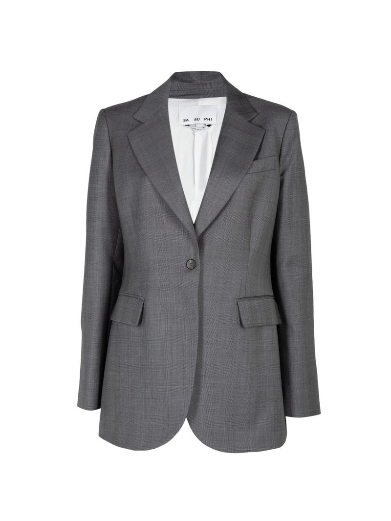 Andrea notch-lapel blazer 1