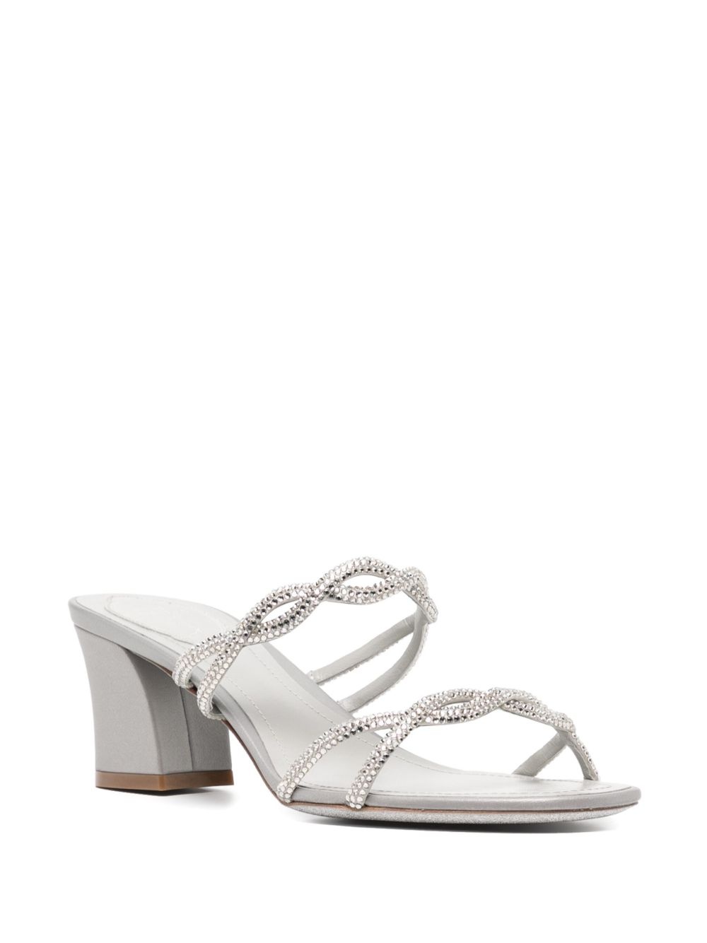 55mm crystal-embellishment sandals - 2