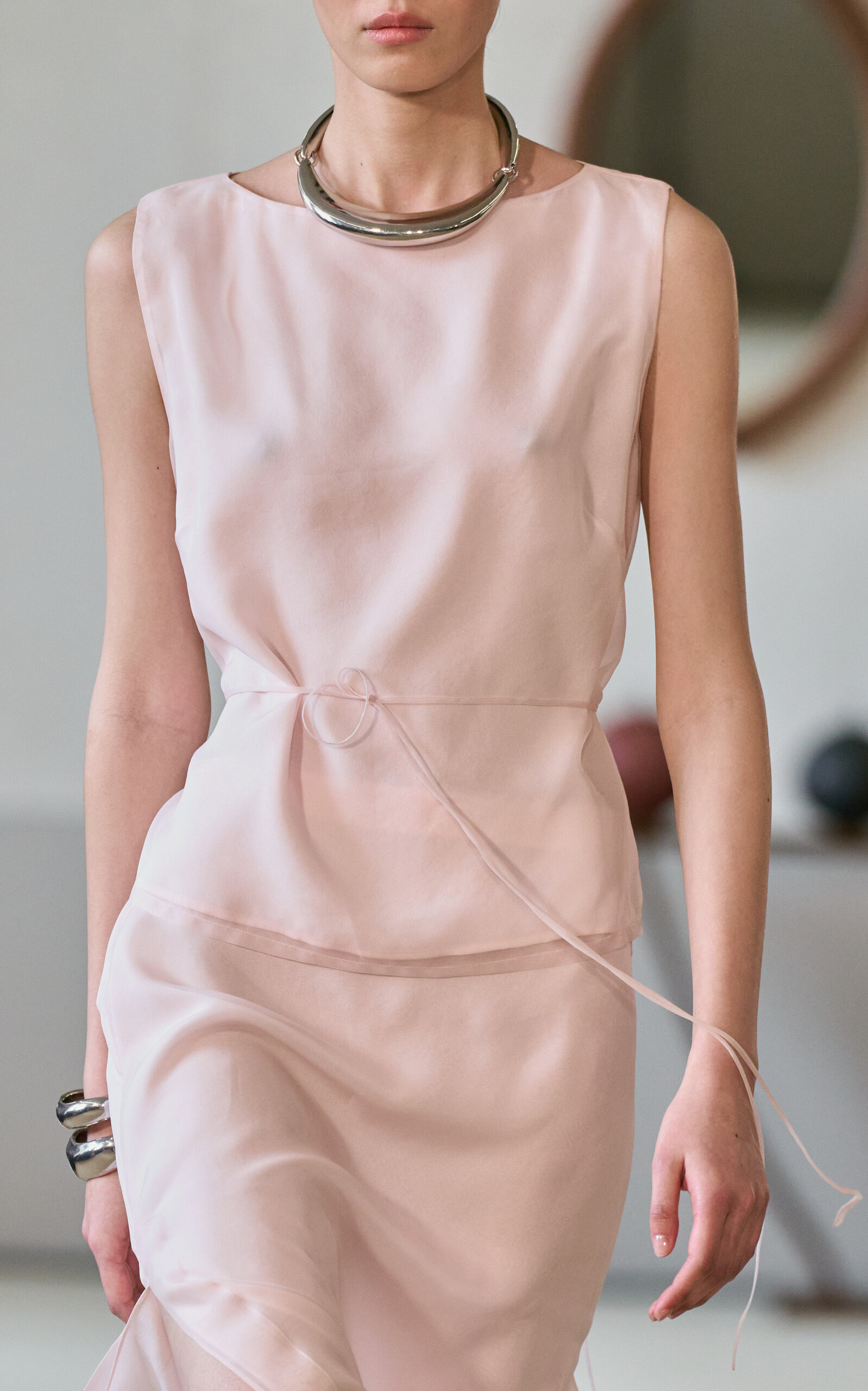 Siggi Silk Top pink - 5