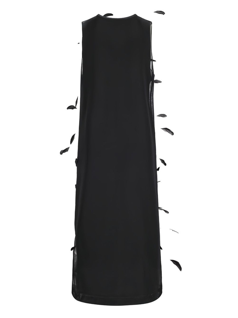 Jil Sander sleeveless maxi dress outlook