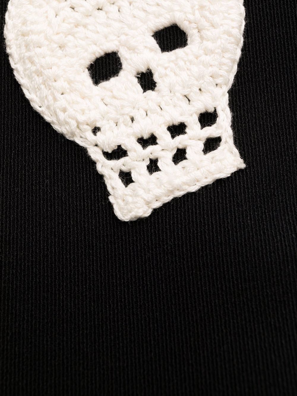 skull-patch slim-fit track pants - 7