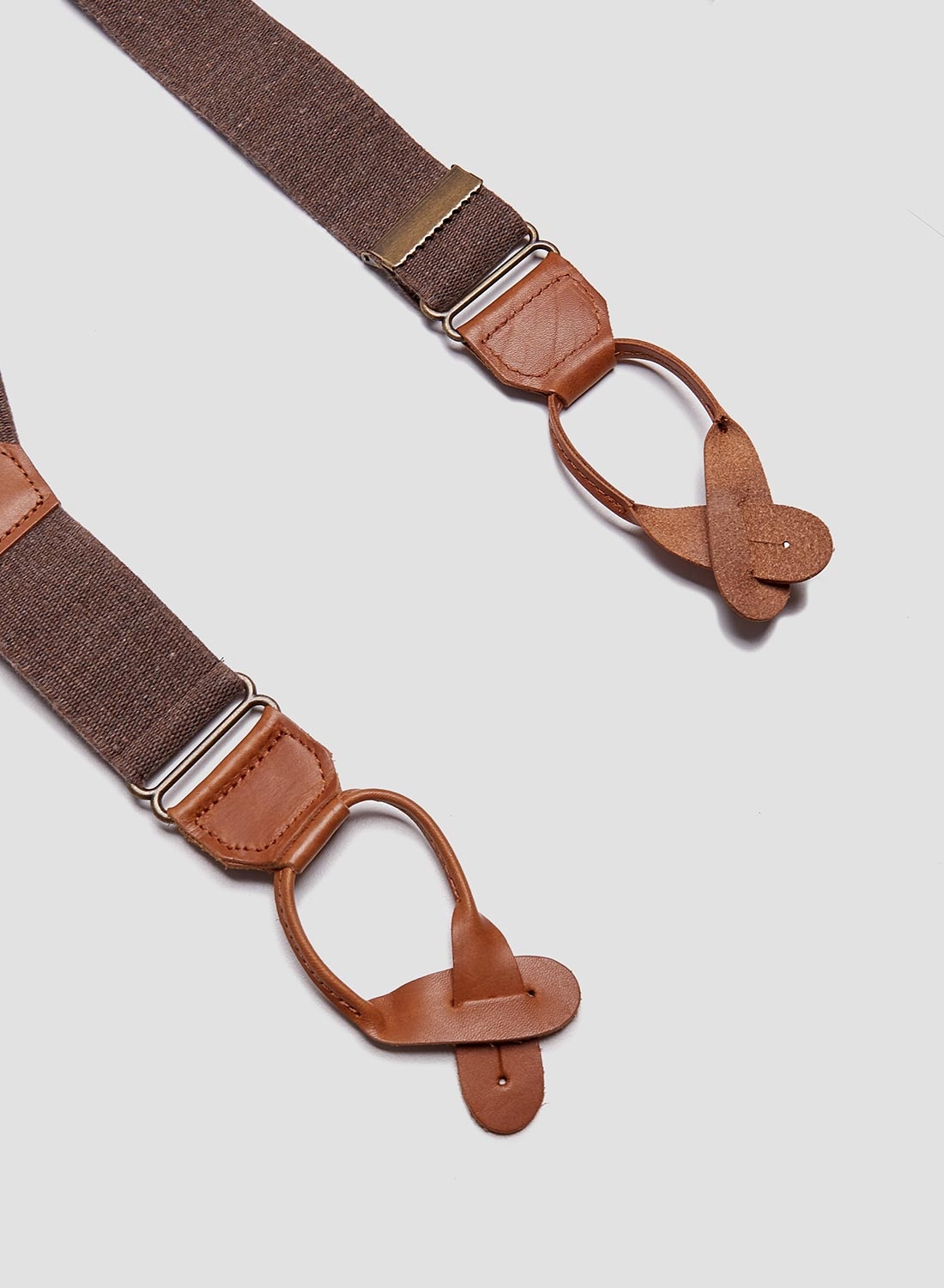 Adjustable Costume Classic Braces Brown - 4