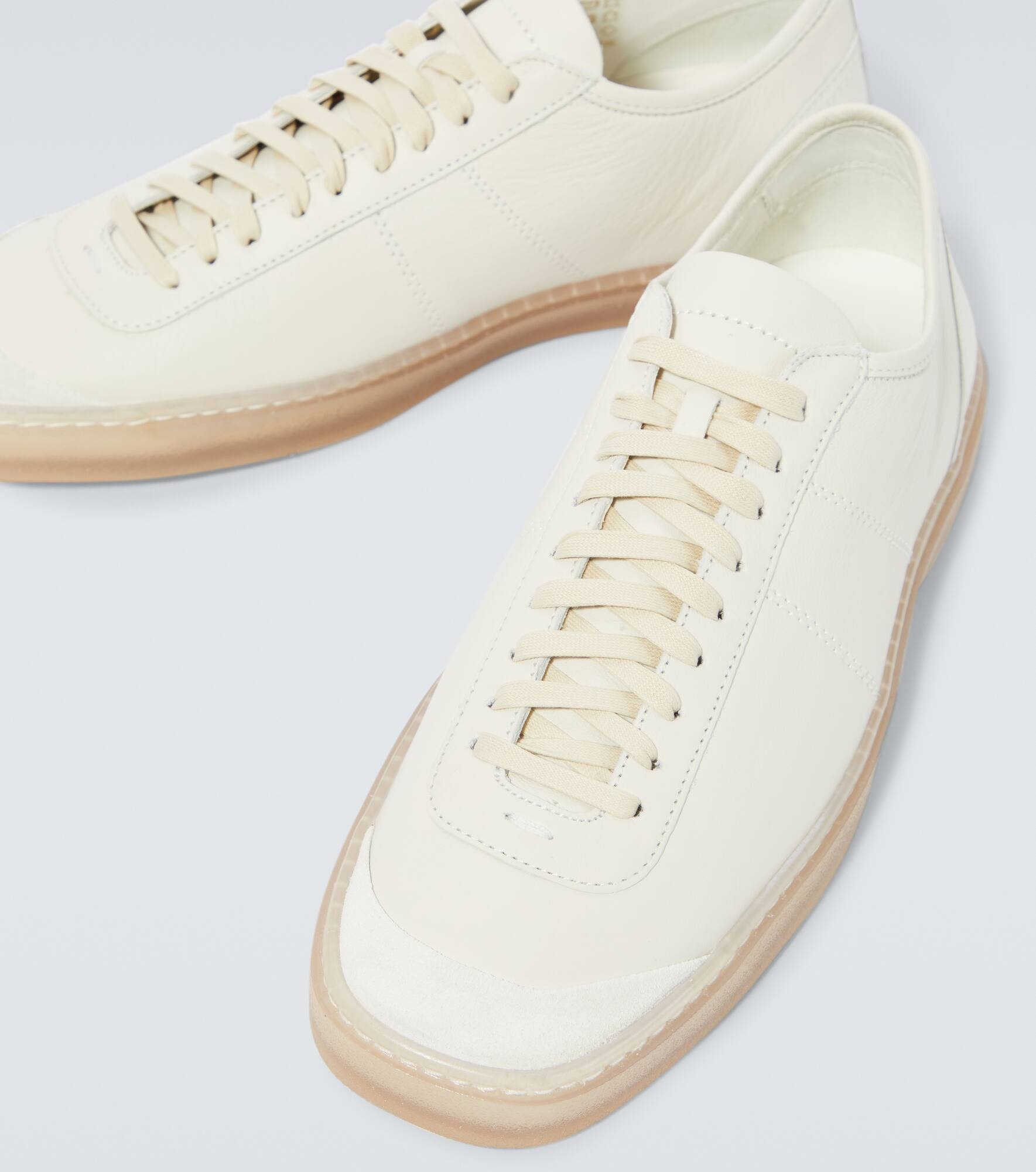 Linoleum leather sneakers - 3