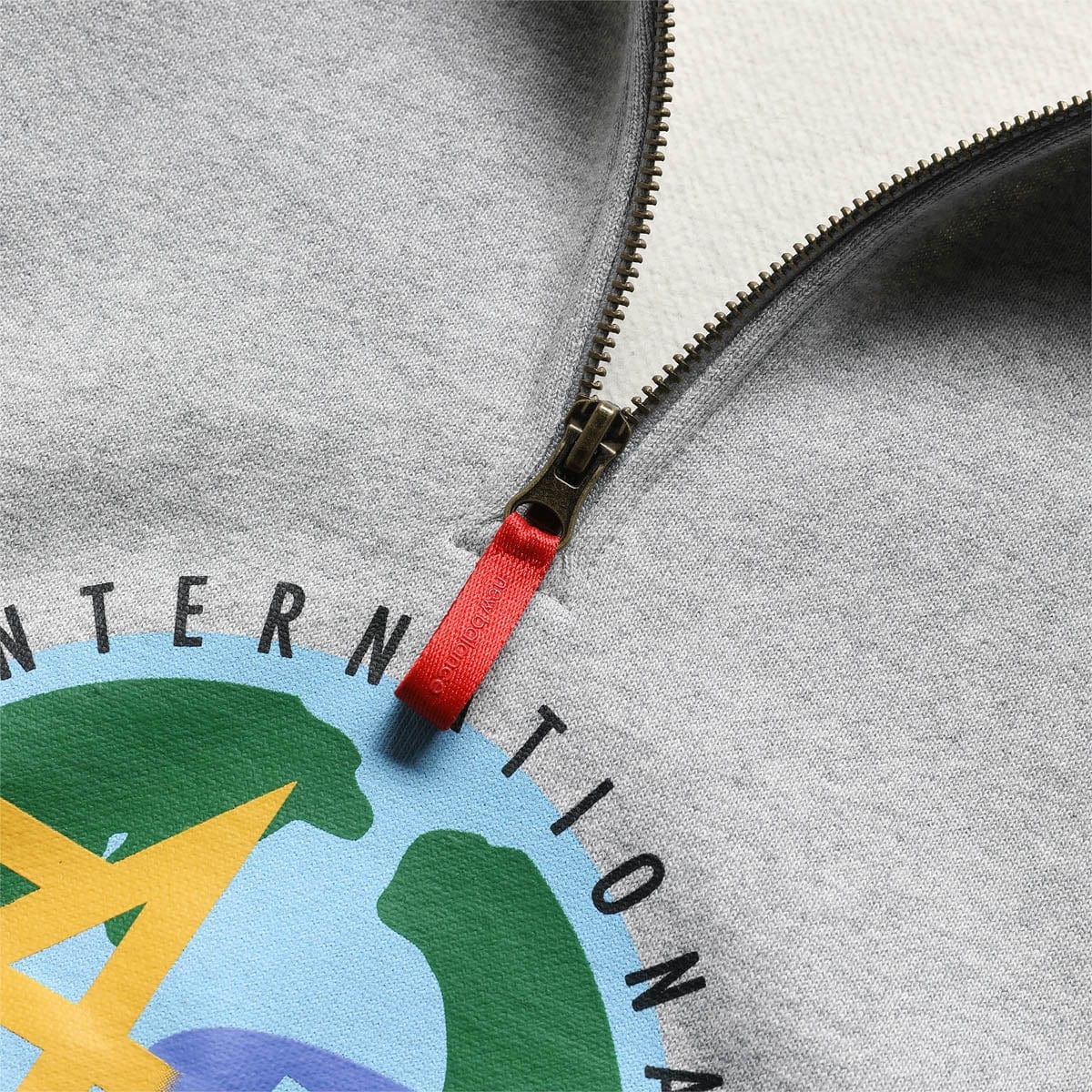 X BODEGA 1/2 ZIP SWEATSHIRT - 5