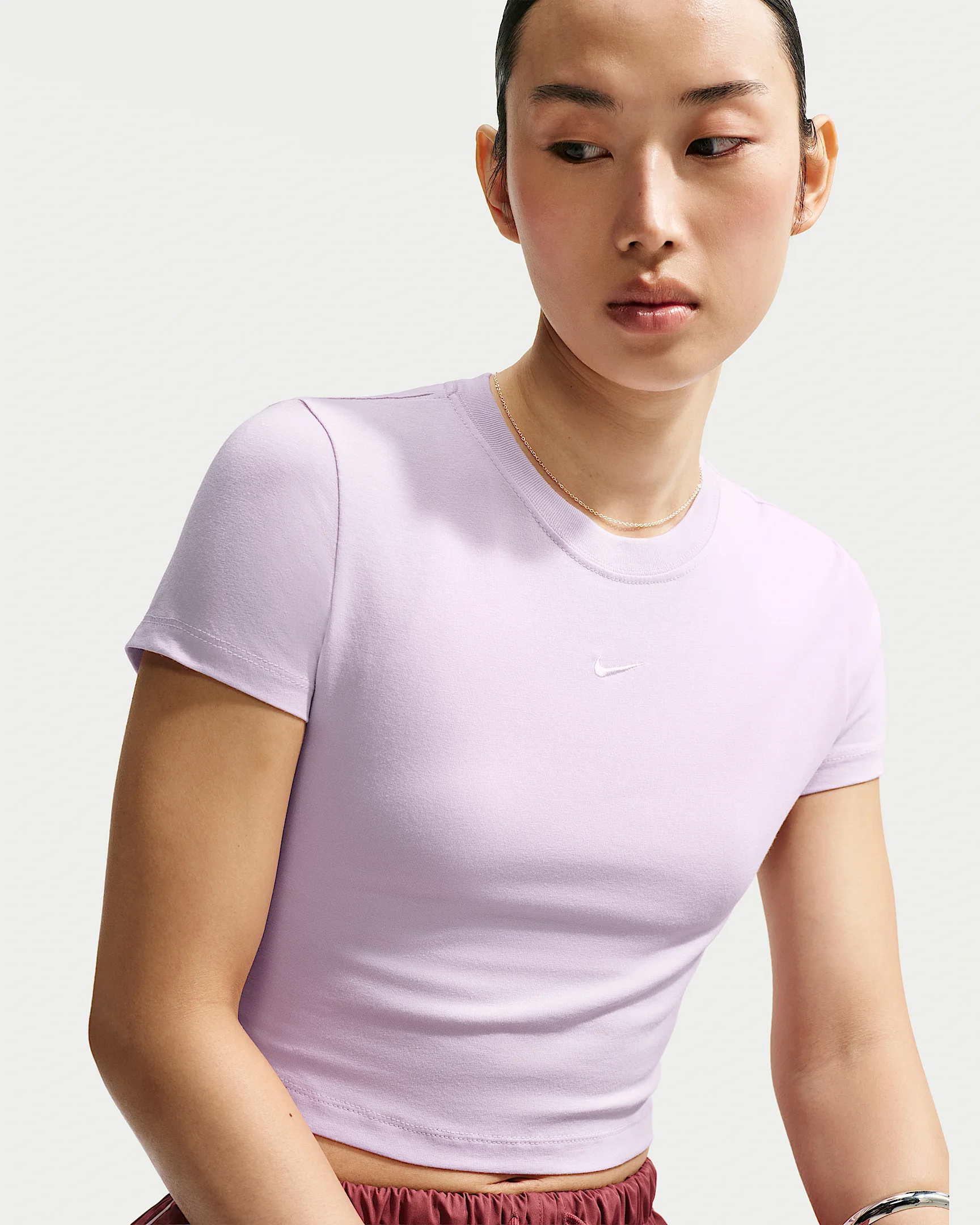 Nike Sportswear Chill Knit Women's Cropped T-Shirt - 1