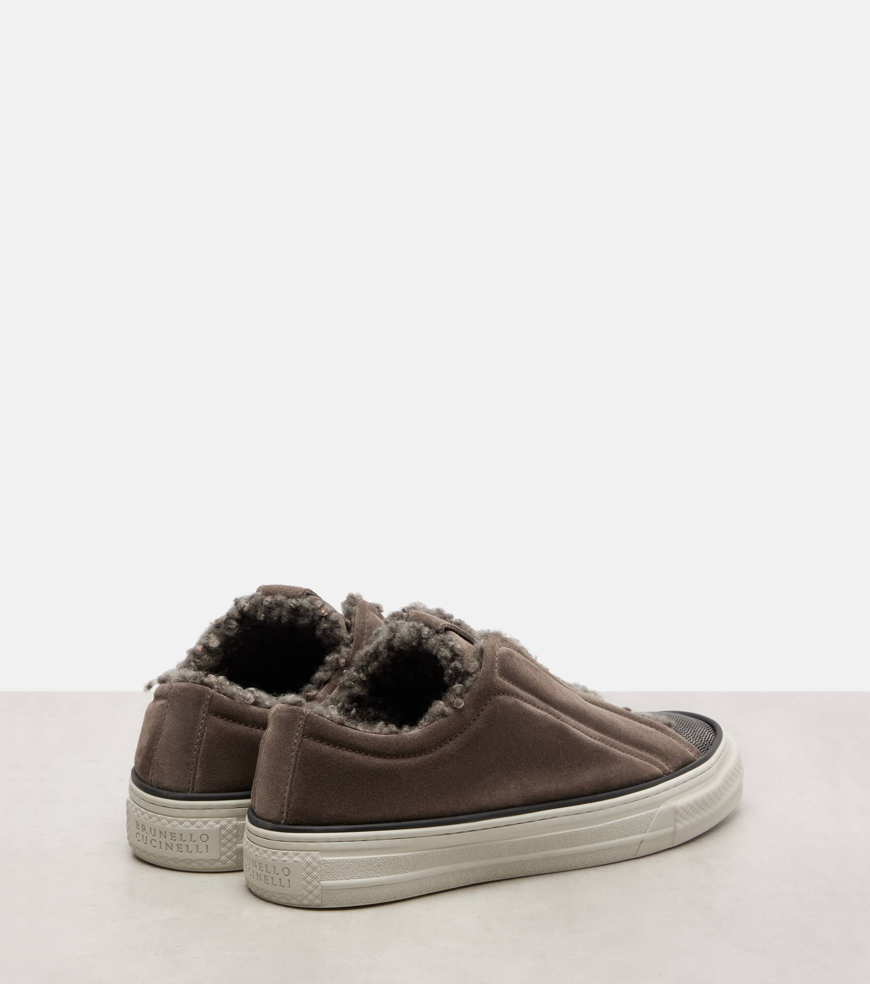 Monili suede slip-on shoes - 2