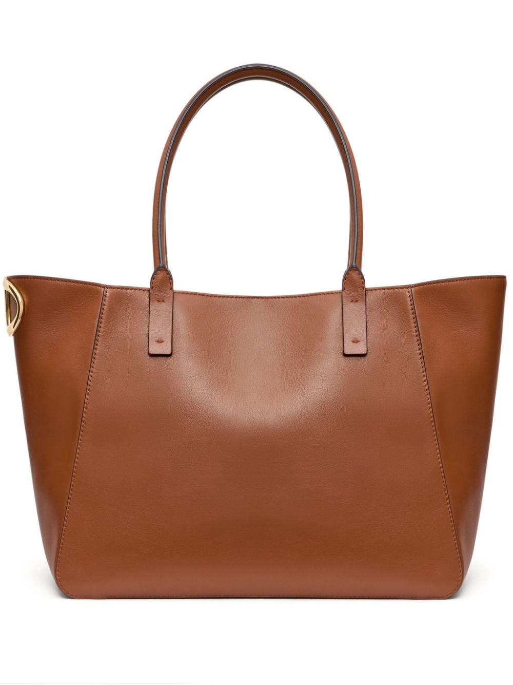 Vlogo side small leather tote bag - 1