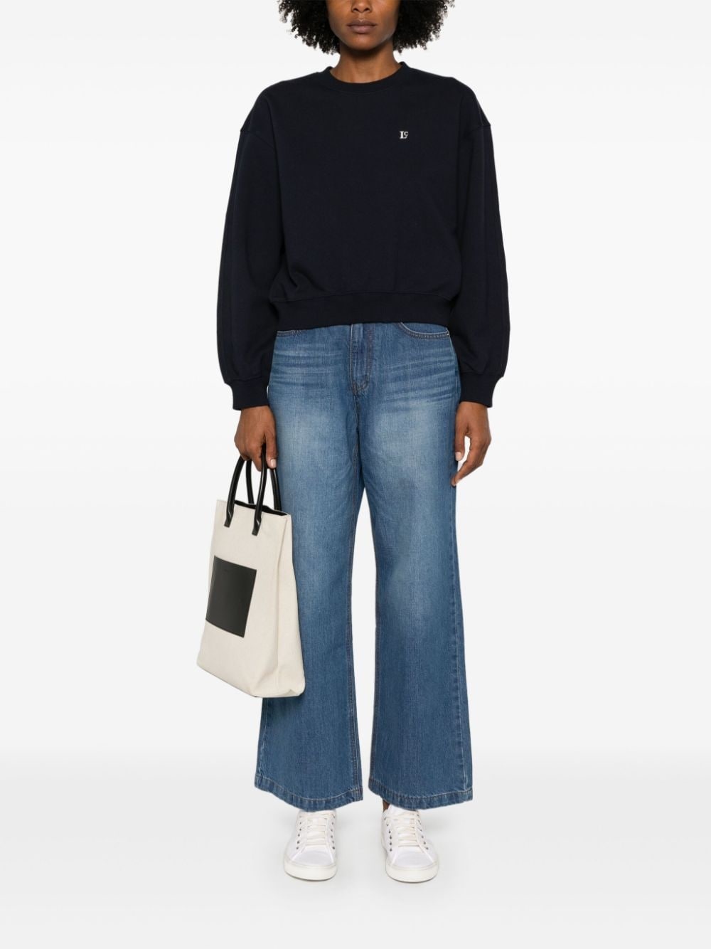 wide-leg jeans - 2