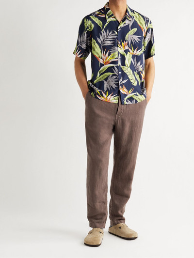 Universal Works Road Floral-Print Woven Shirt outlook