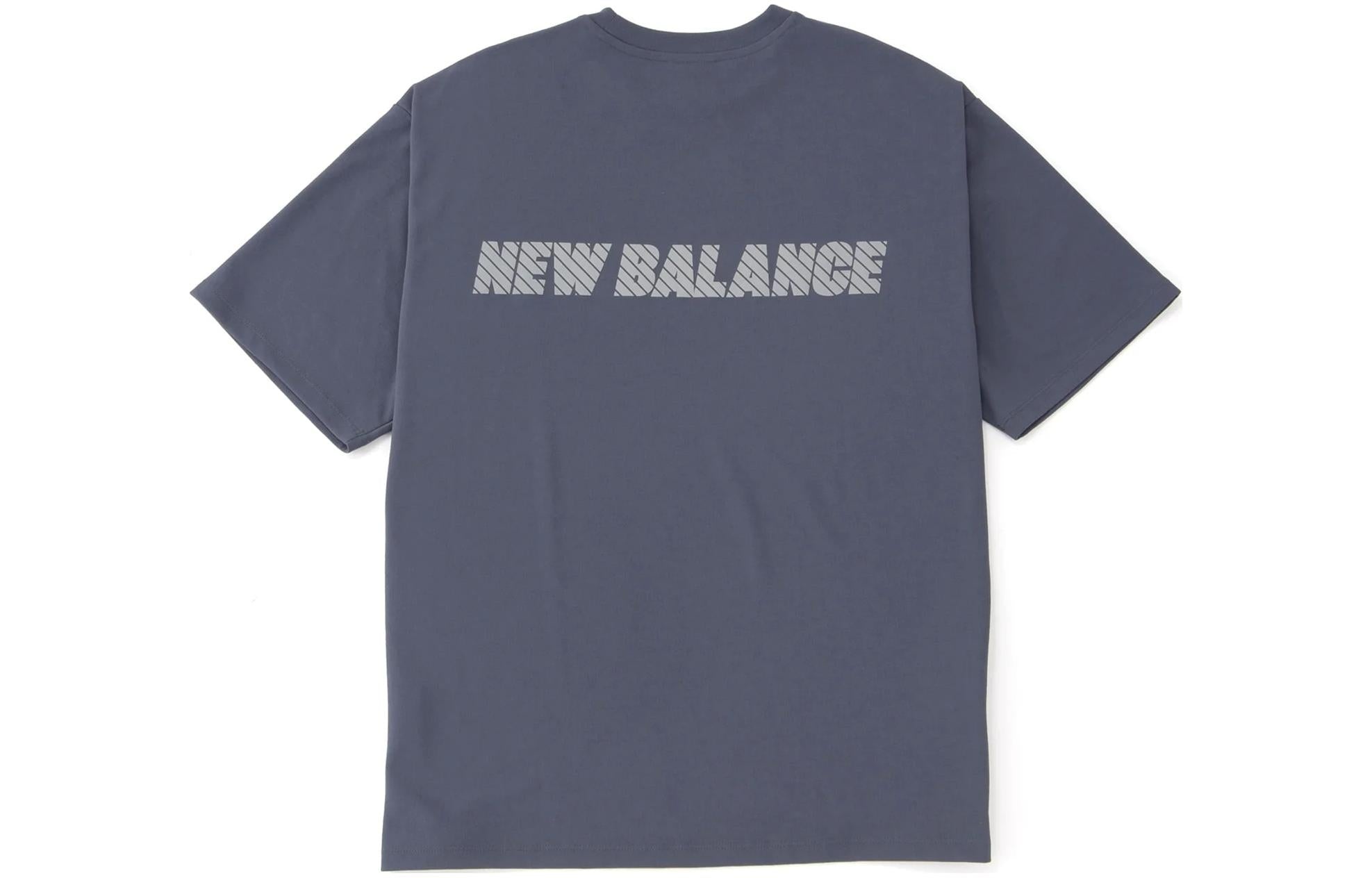 New Balance MET24 Reflection NB Logo T-Shirt 'Graphite' AMT45005-GT - 2