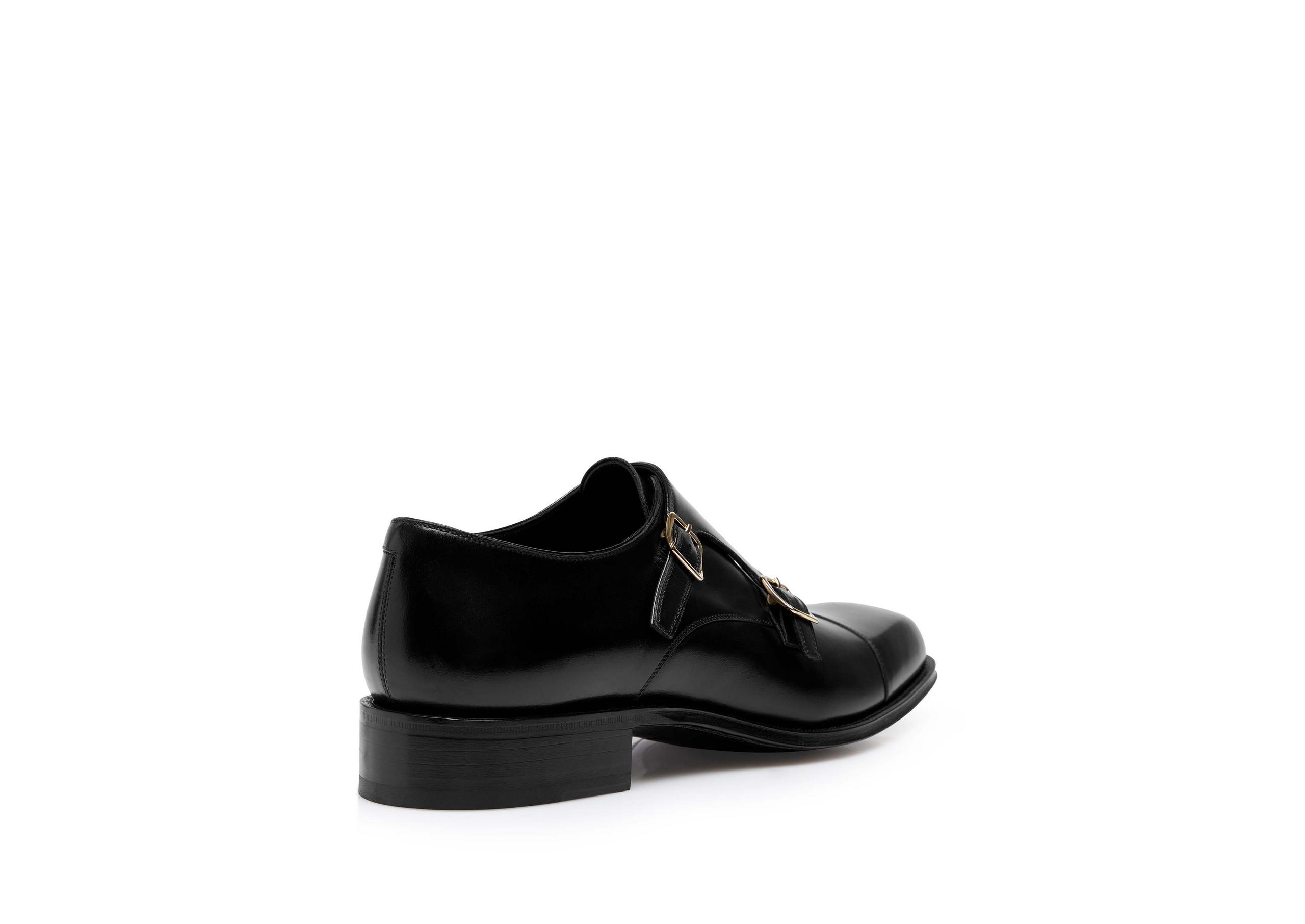 LEATHER CLAYDON MONK STRAP - 3