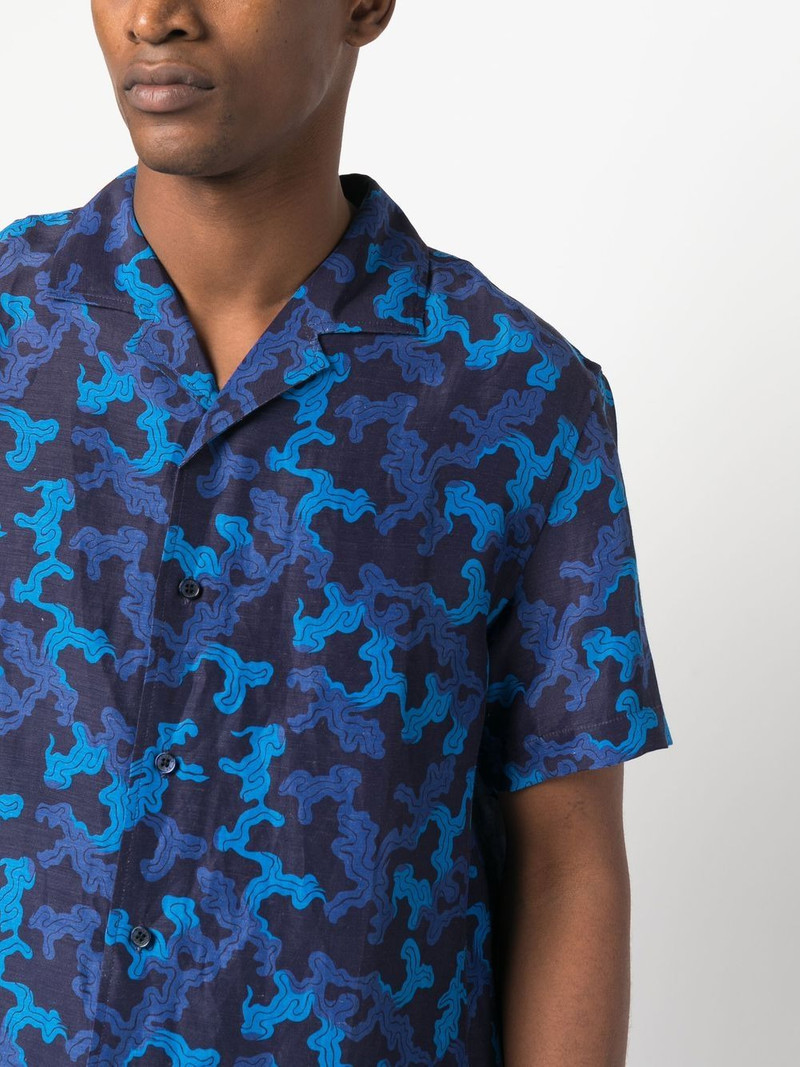 Hibbert linen-blend shirt 5