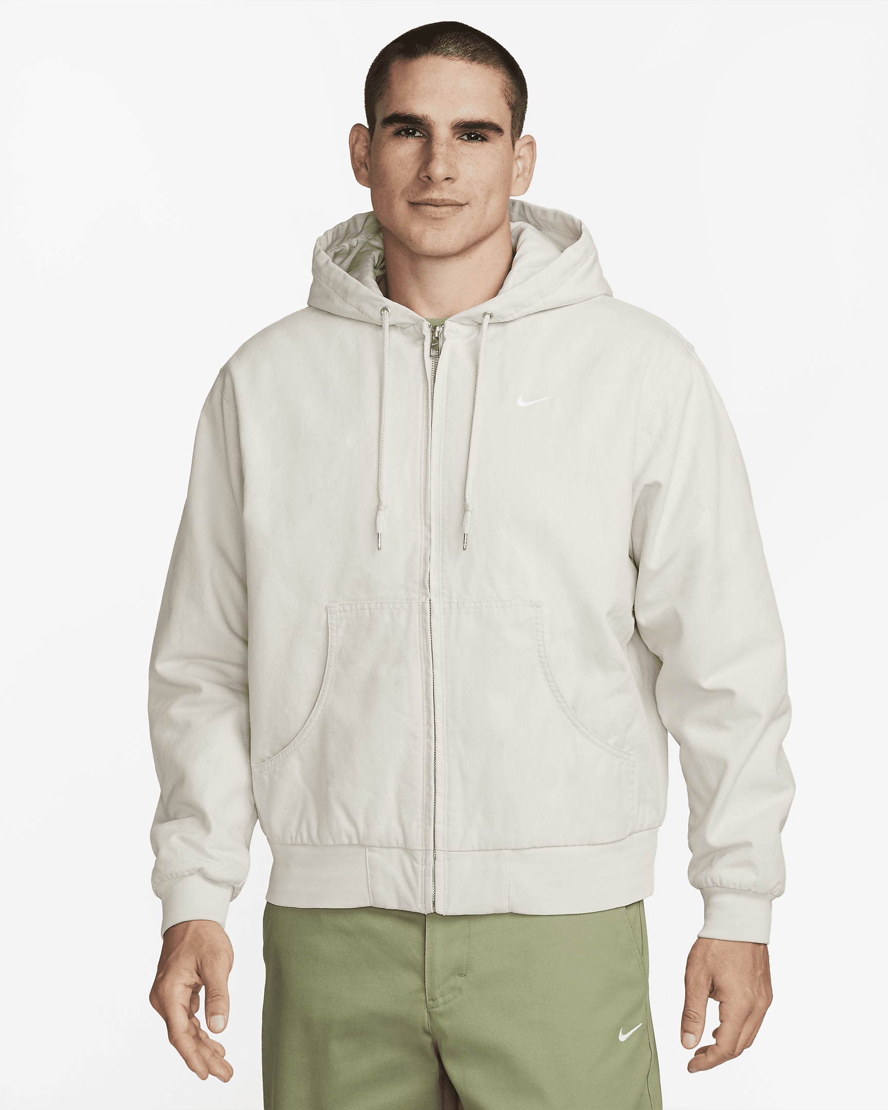 Nike Life Men's Padded Hooded Jacket - 1