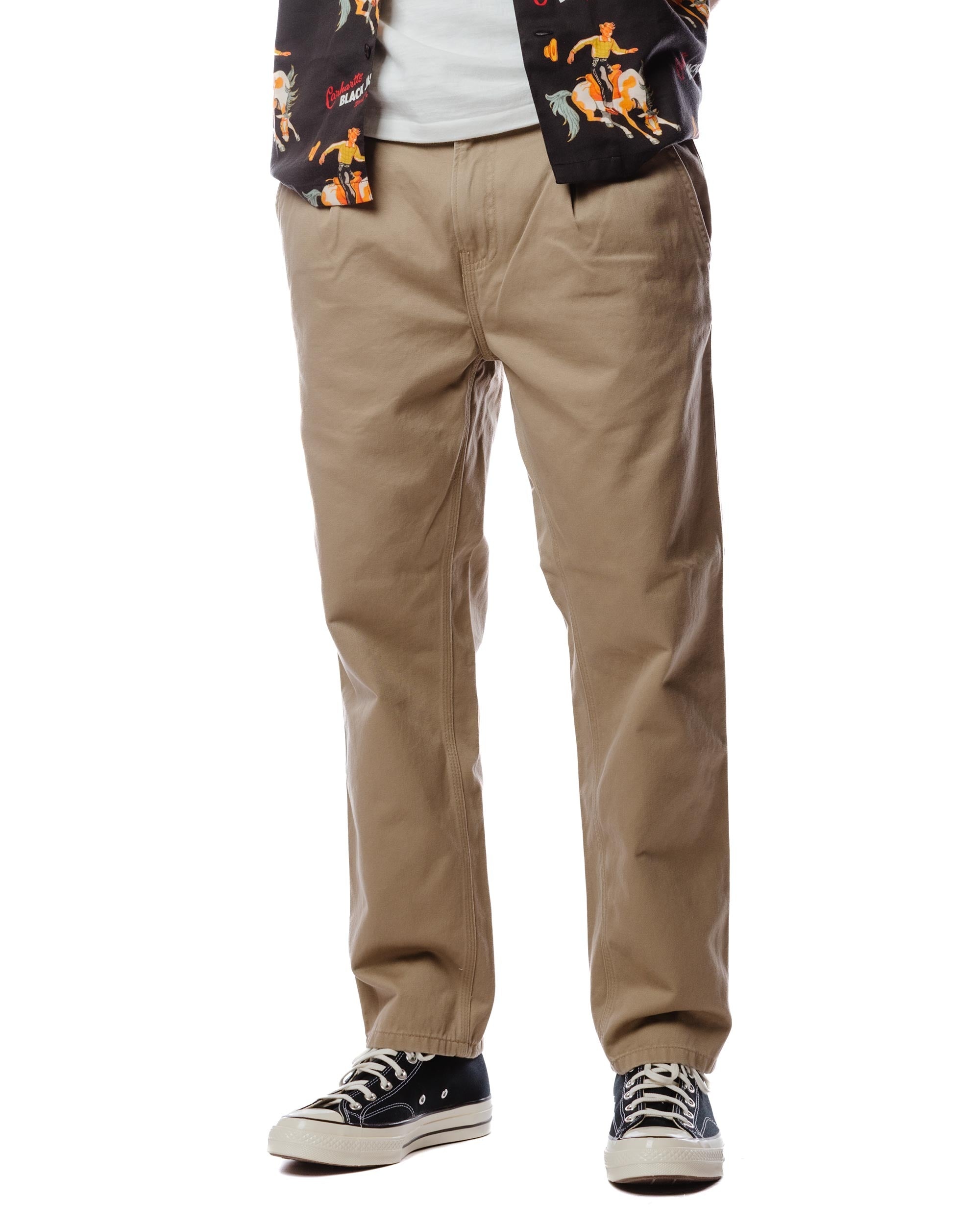 Carhartt W.I.P. Abbott Pant Leather Stone Washed - 3
