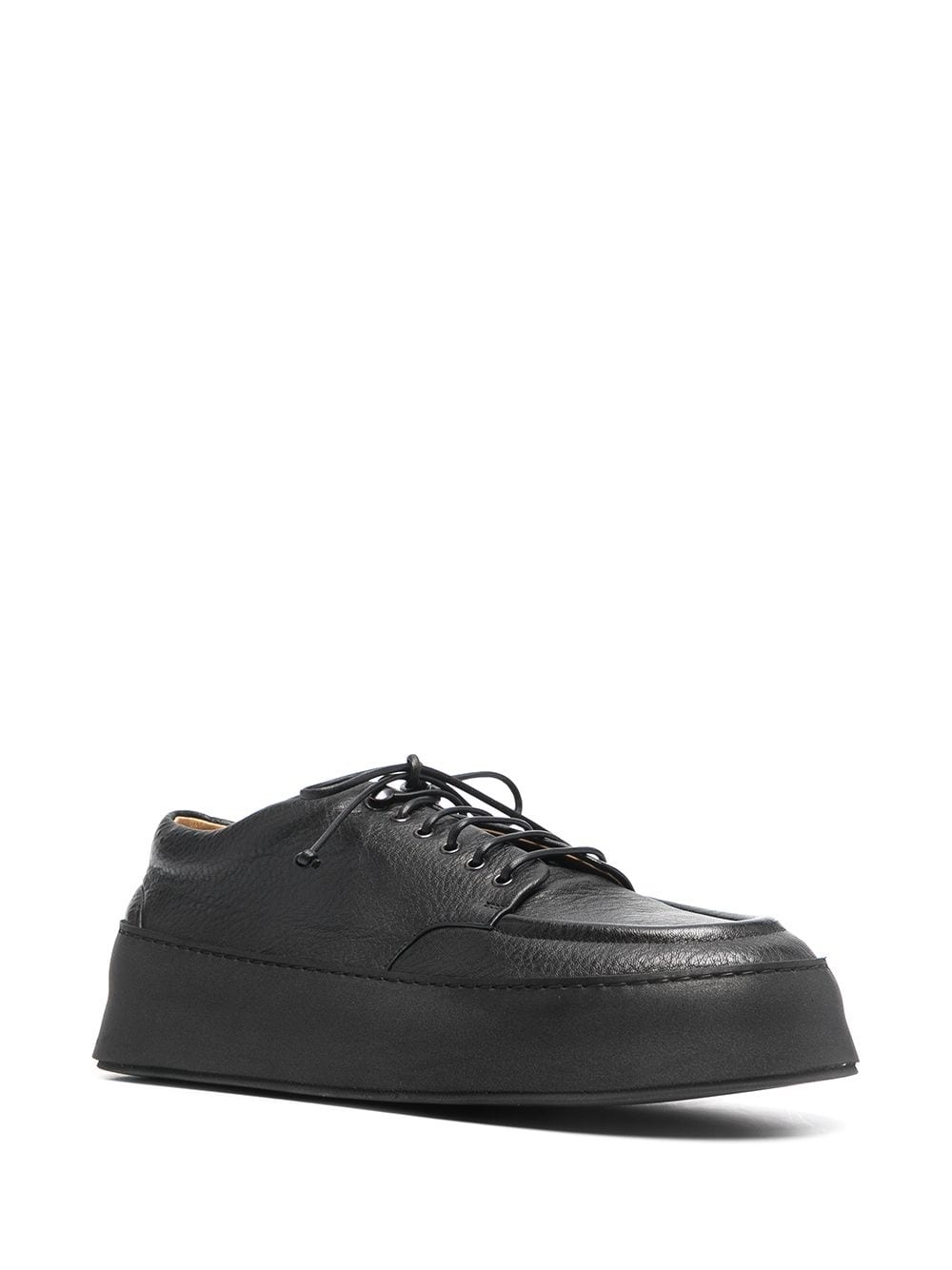 chunky-sole leather derby shoes - 2